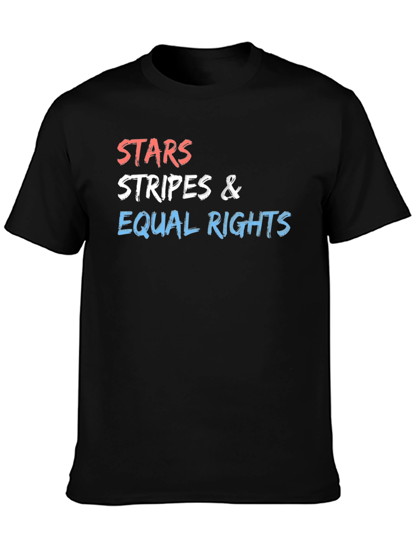 Stars Stripes Equal Rights Graphic Tee