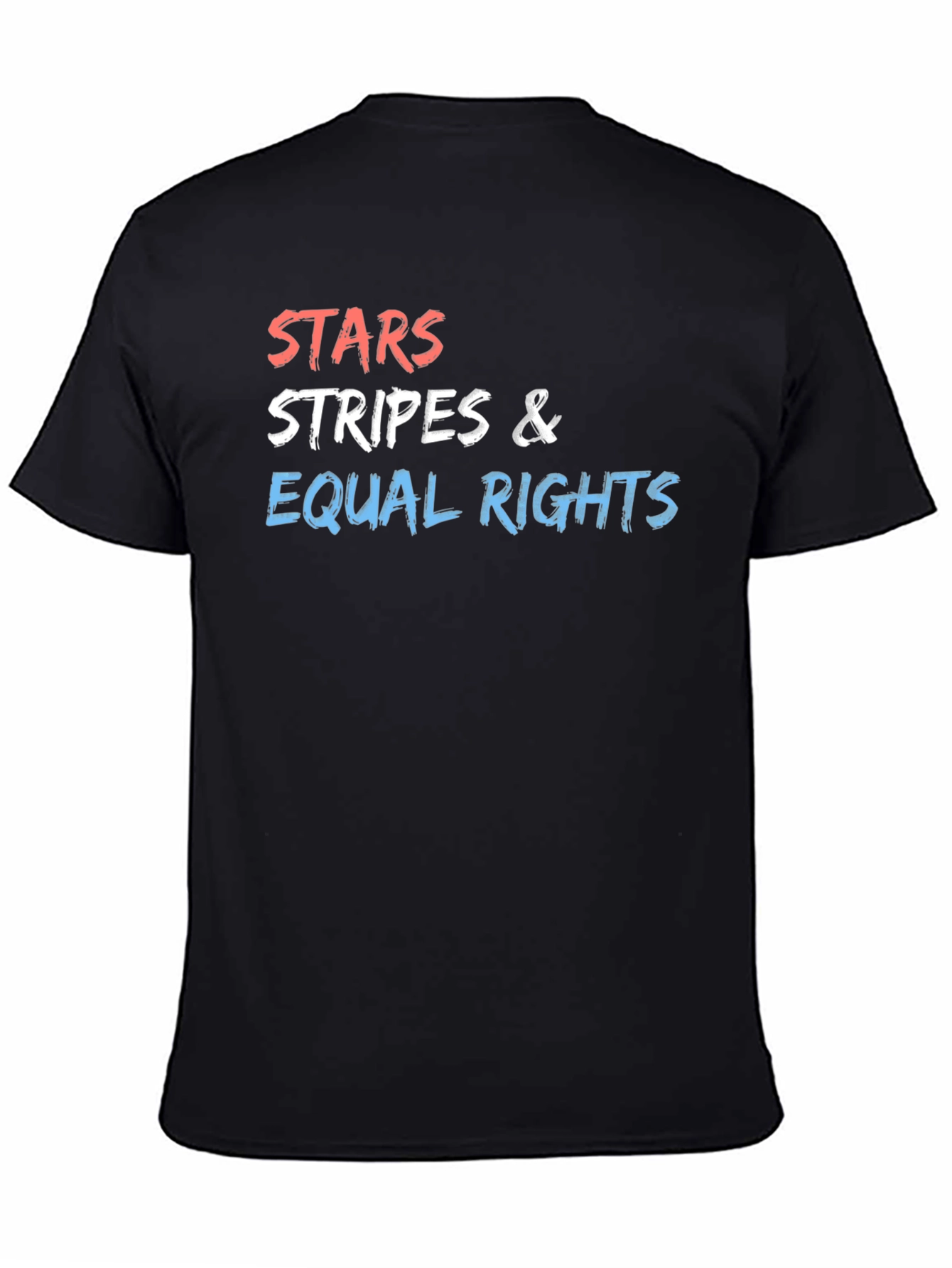 Stars Stripes Equal Rights Graphic Tee