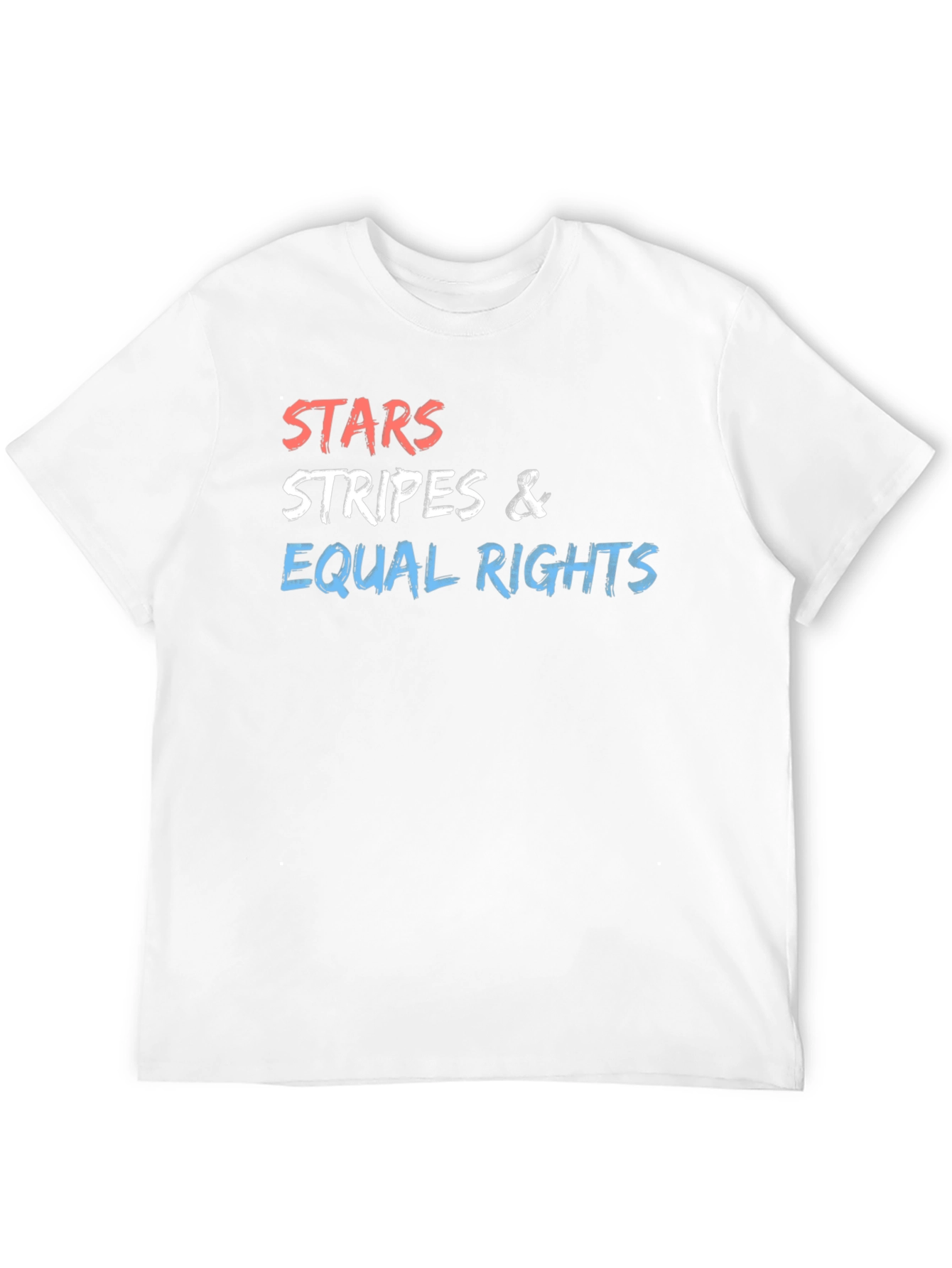 Stars Stripes Equal Rights Graphic Tee