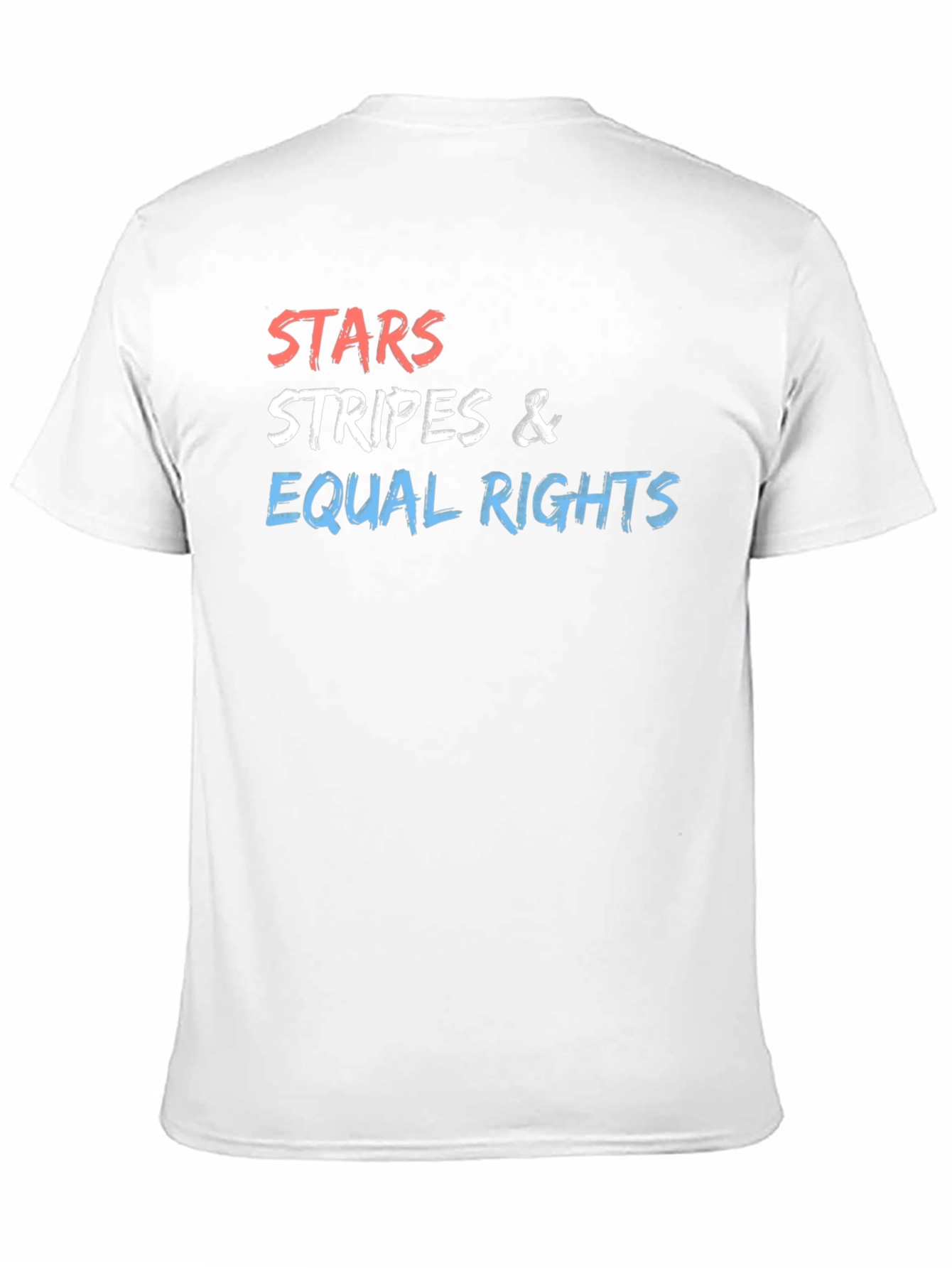 Stars Stripes Equal Rights Graphic Tee