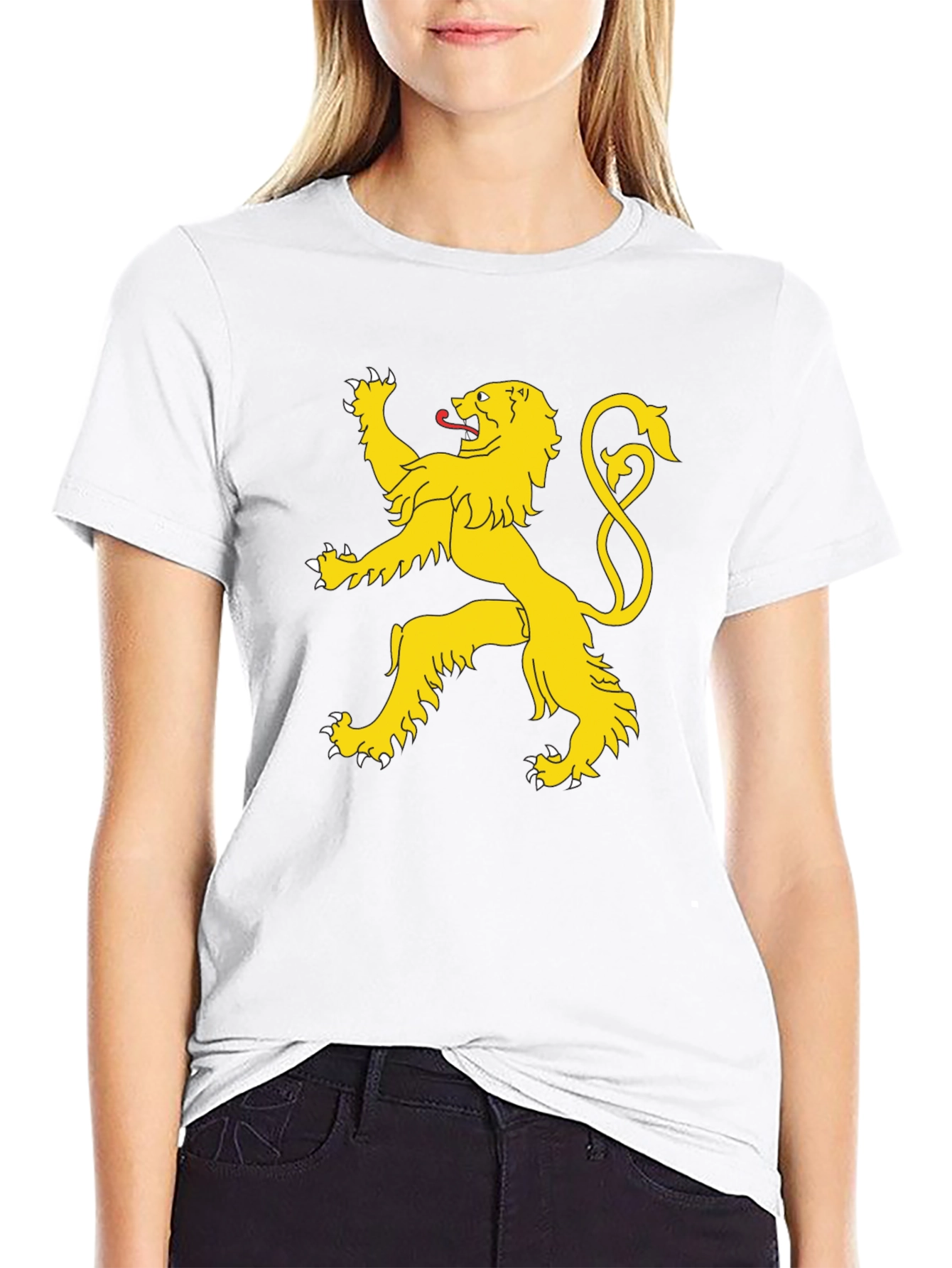 Lion Rampant Graphic Tee - Black T-Shirt