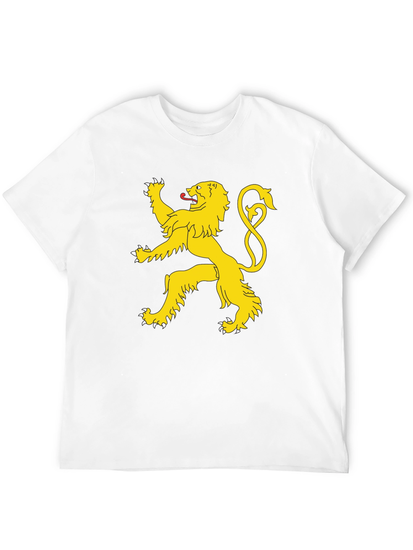 Lion Rampant Graphic Tee - Black T-Shirt
