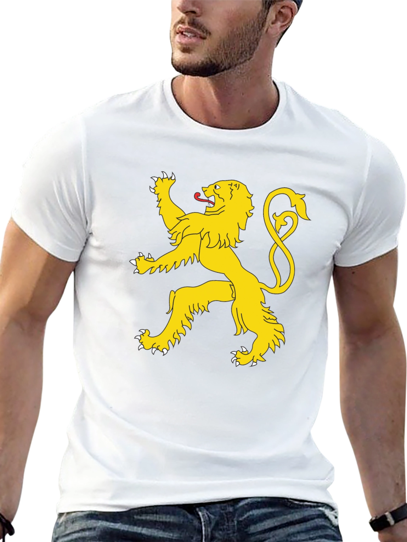 Lion Rampant Graphic Tee - Black T-Shirt