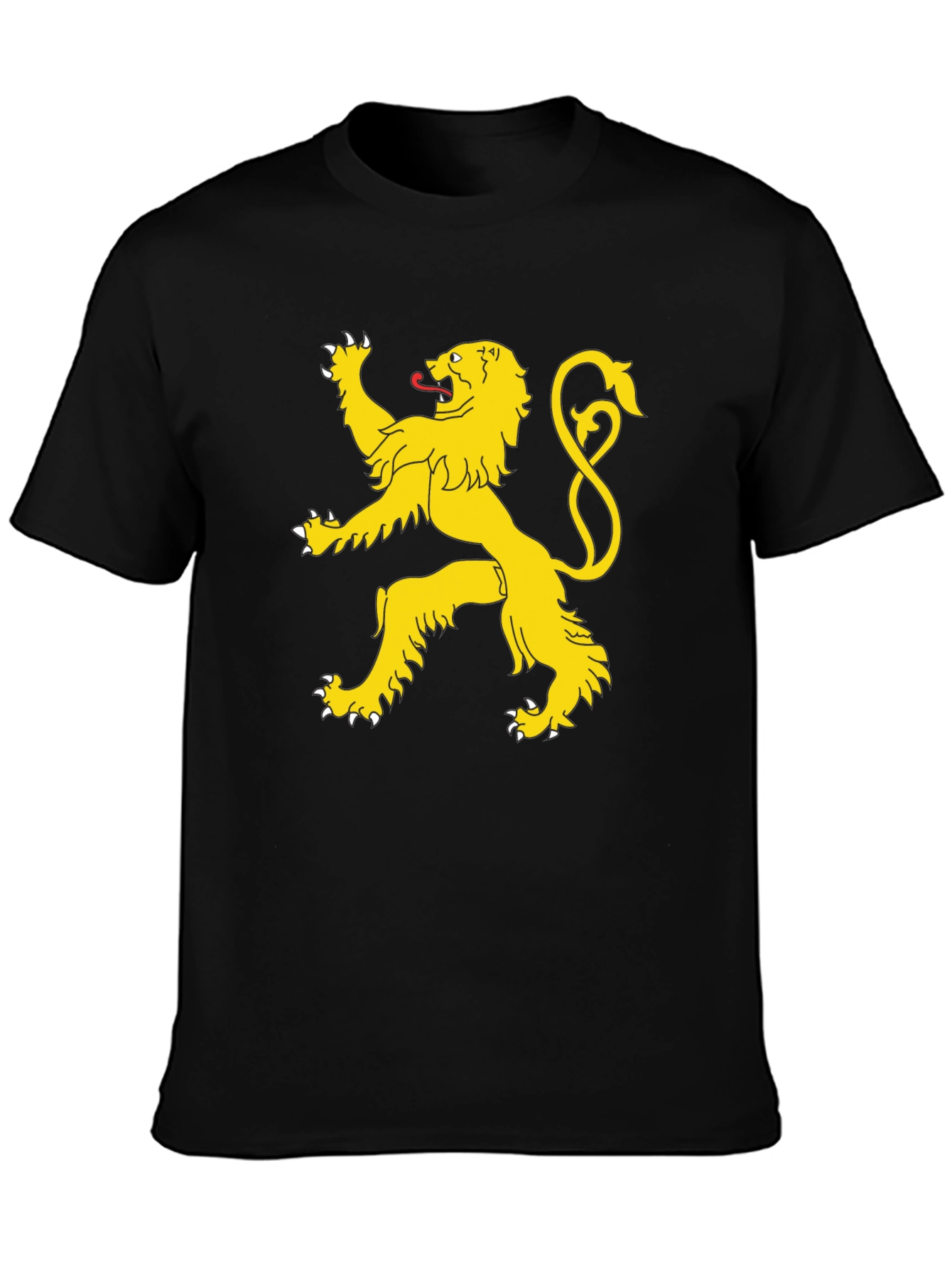 Lion Rampant Graphic Tee - Black T-Shirt