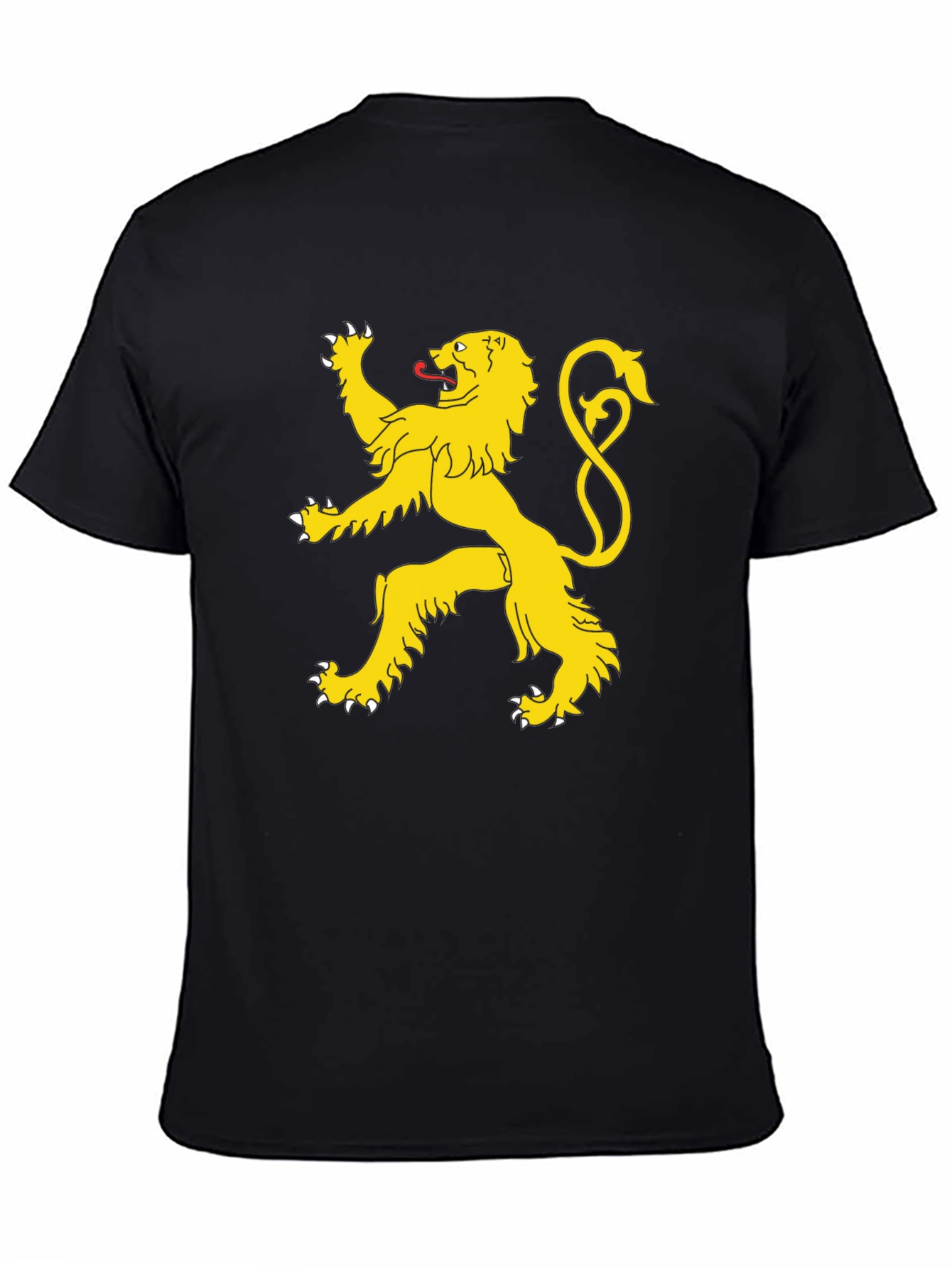 Lion Rampant Graphic Tee - Black T-Shirt