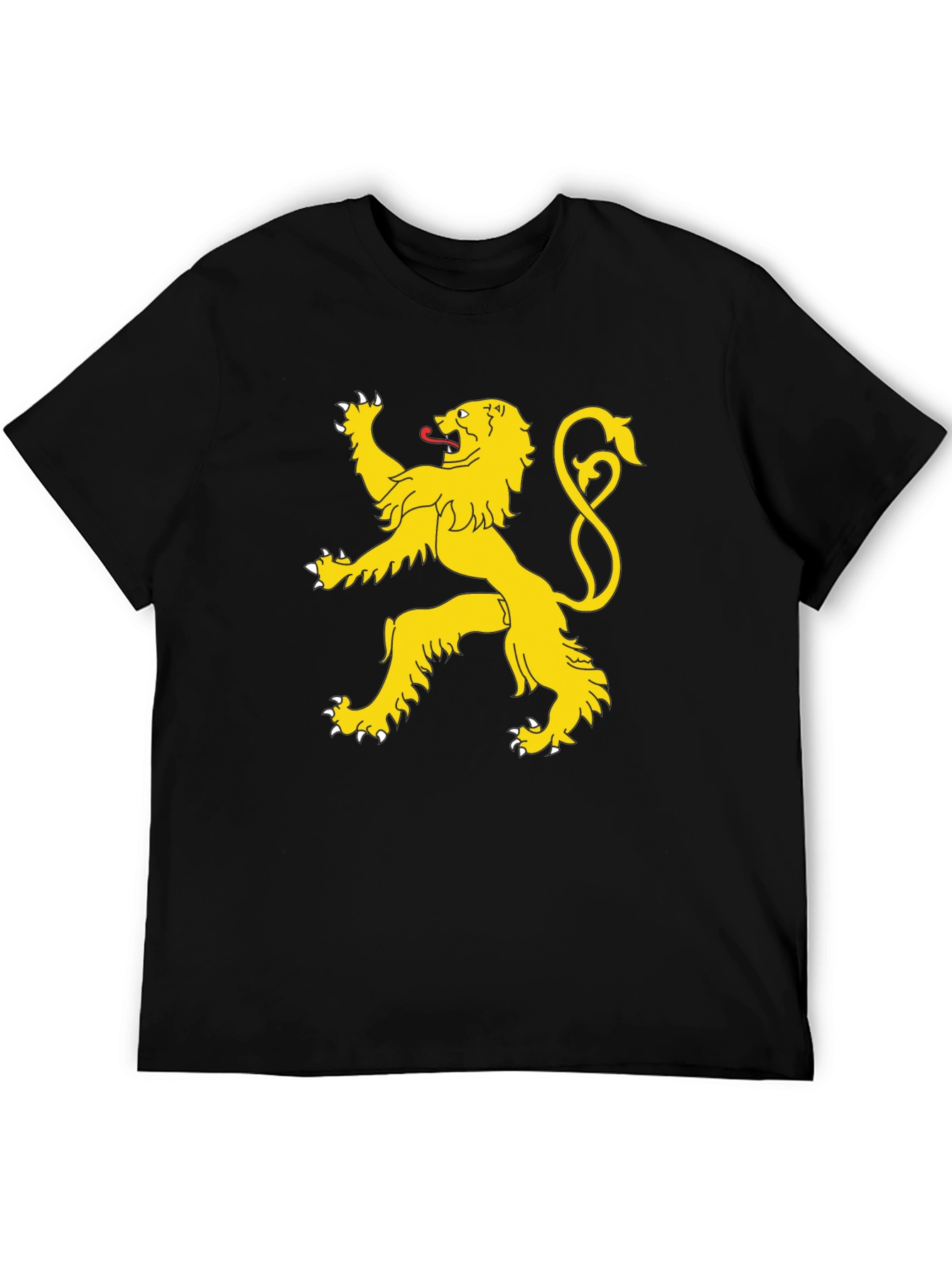 Lion Rampant Graphic Tee - Black T-Shirt