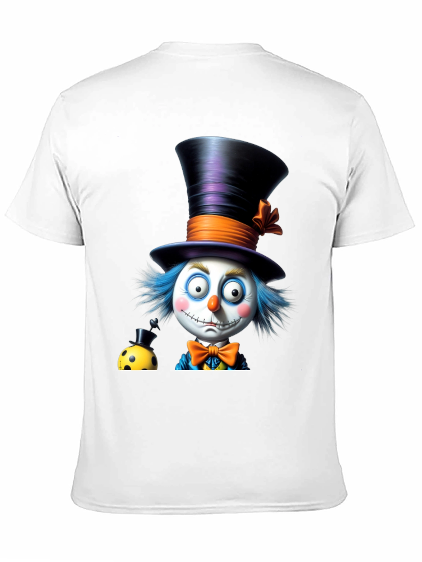 Whimsical Clown T-Shirt: Fun & Unique Design