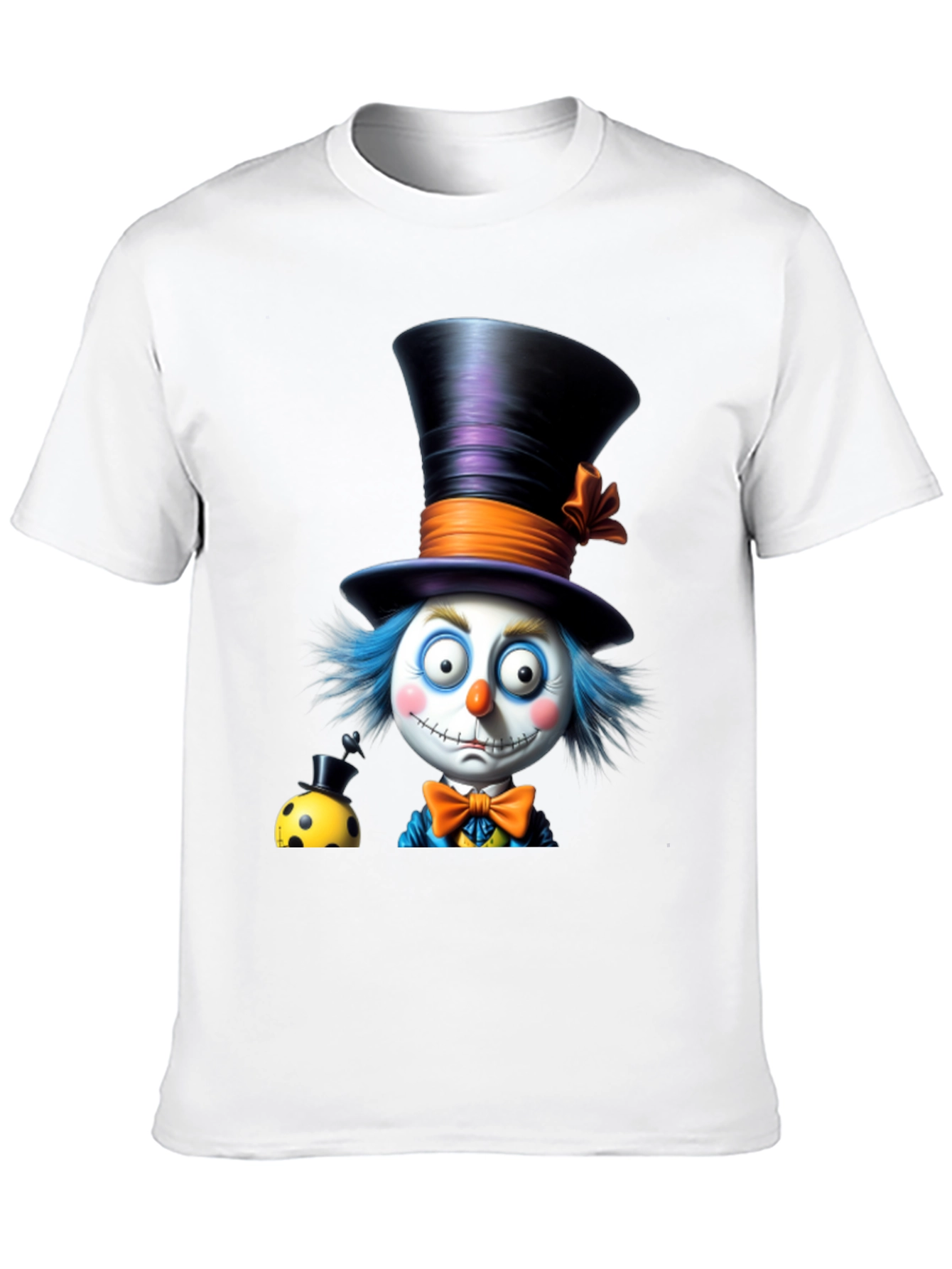 Whimsical Clown T-Shirt: Fun & Unique Design