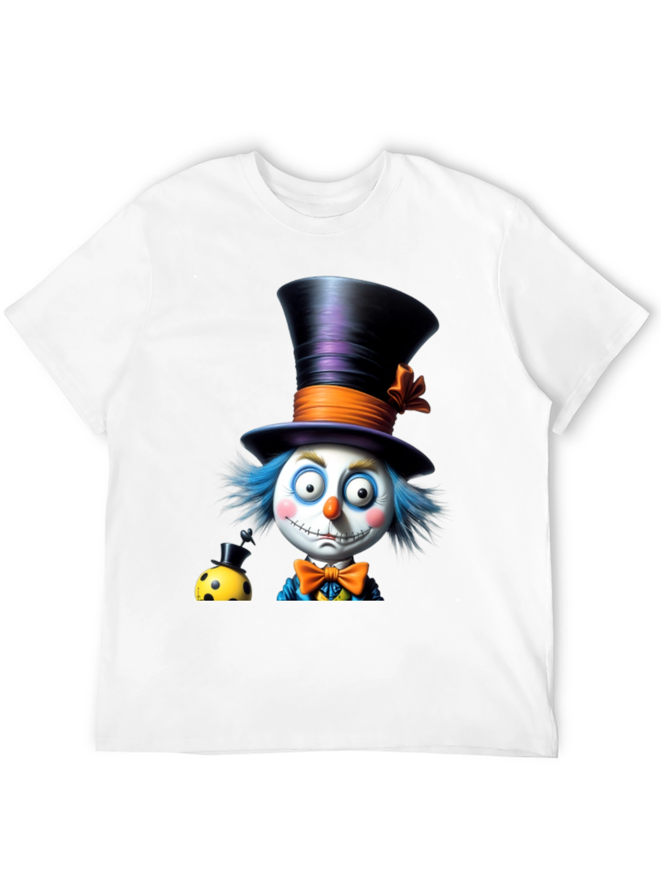 Whimsical Clown T-Shirt: Fun & Unique Design
