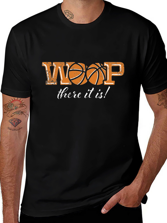 Basketball Whoop There It Is! Graphic T-Shirt