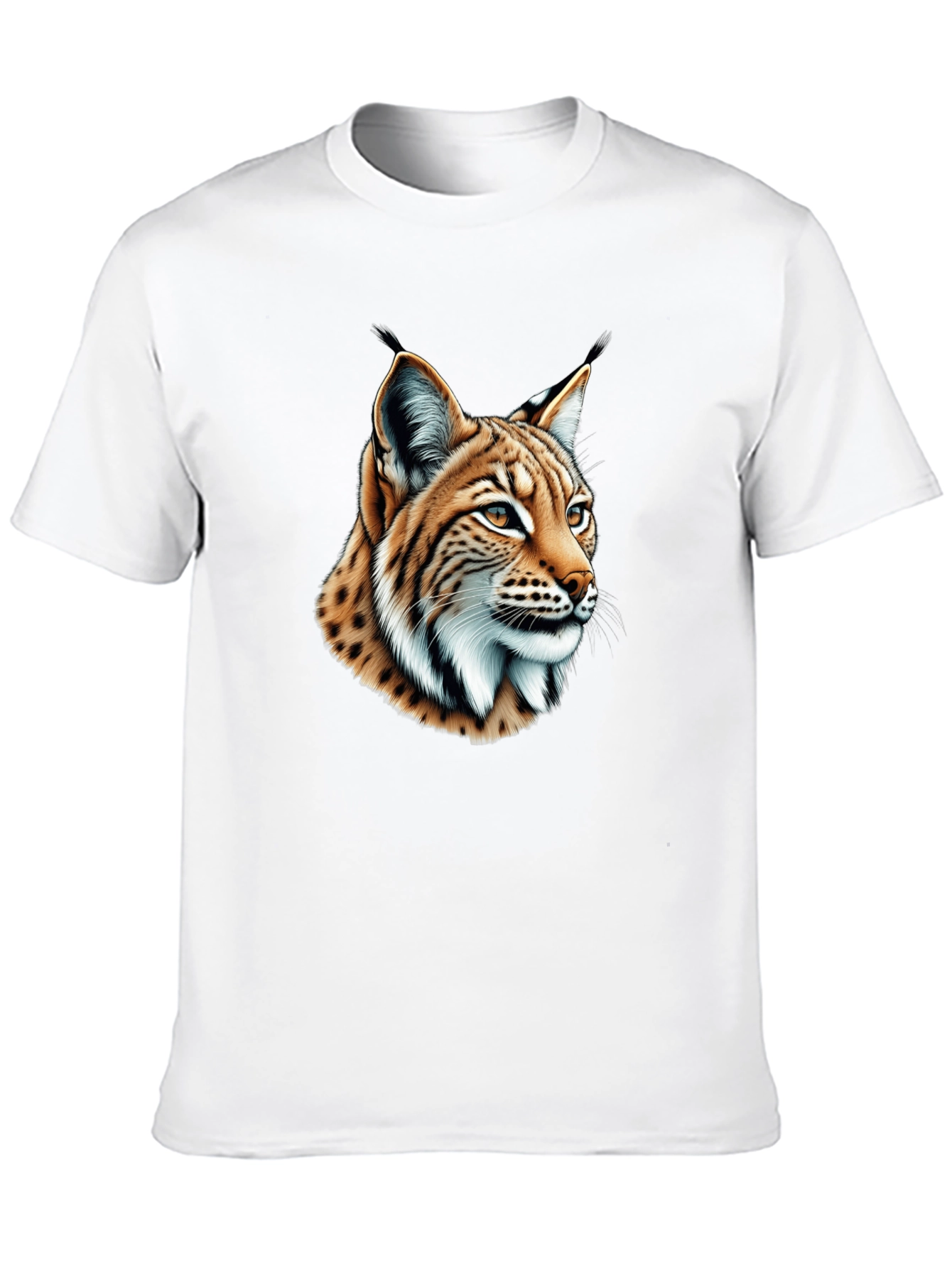 Lynx Graphic Tee - Stylish Black T-Shirt