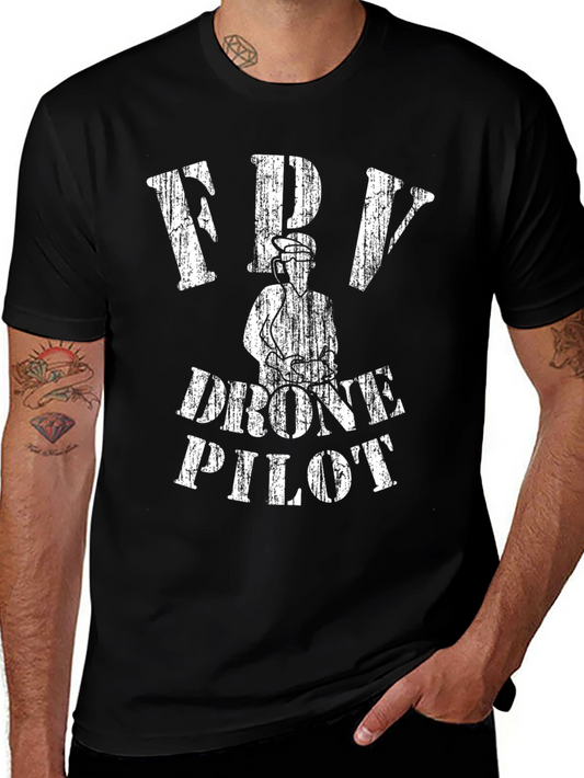 FPV Drone Pilot Graphic T-Shirt