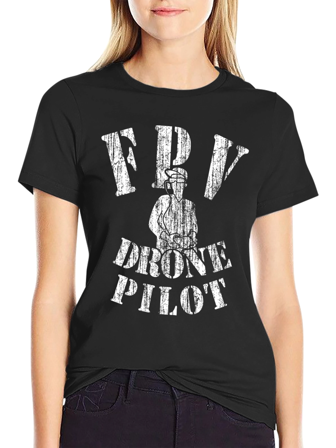 FPV Drone Pilot Graphic T-Shirt