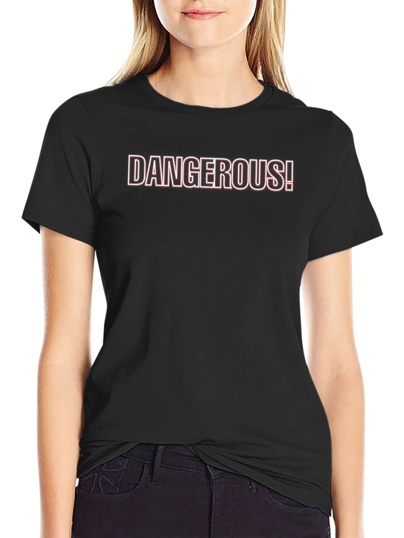 Dangerous Graphic Tee - Black T-Shirt