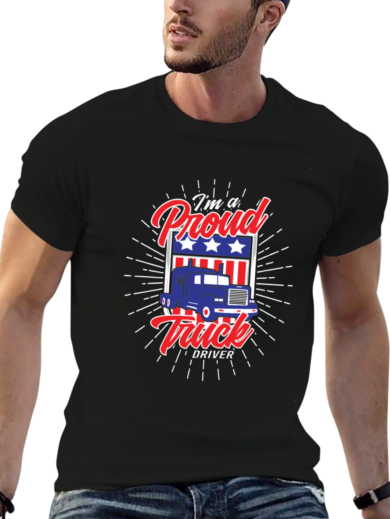 Proud Truck Driver Graphic Tee