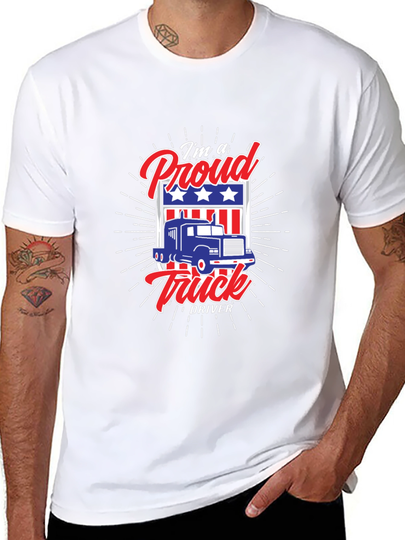 Proud Truck Driver Graphic Tee