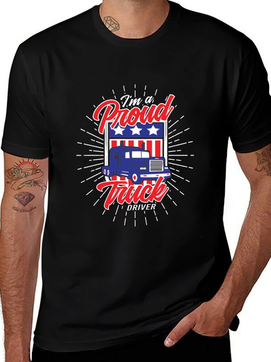 Proud Truck Driver Graphic Tee