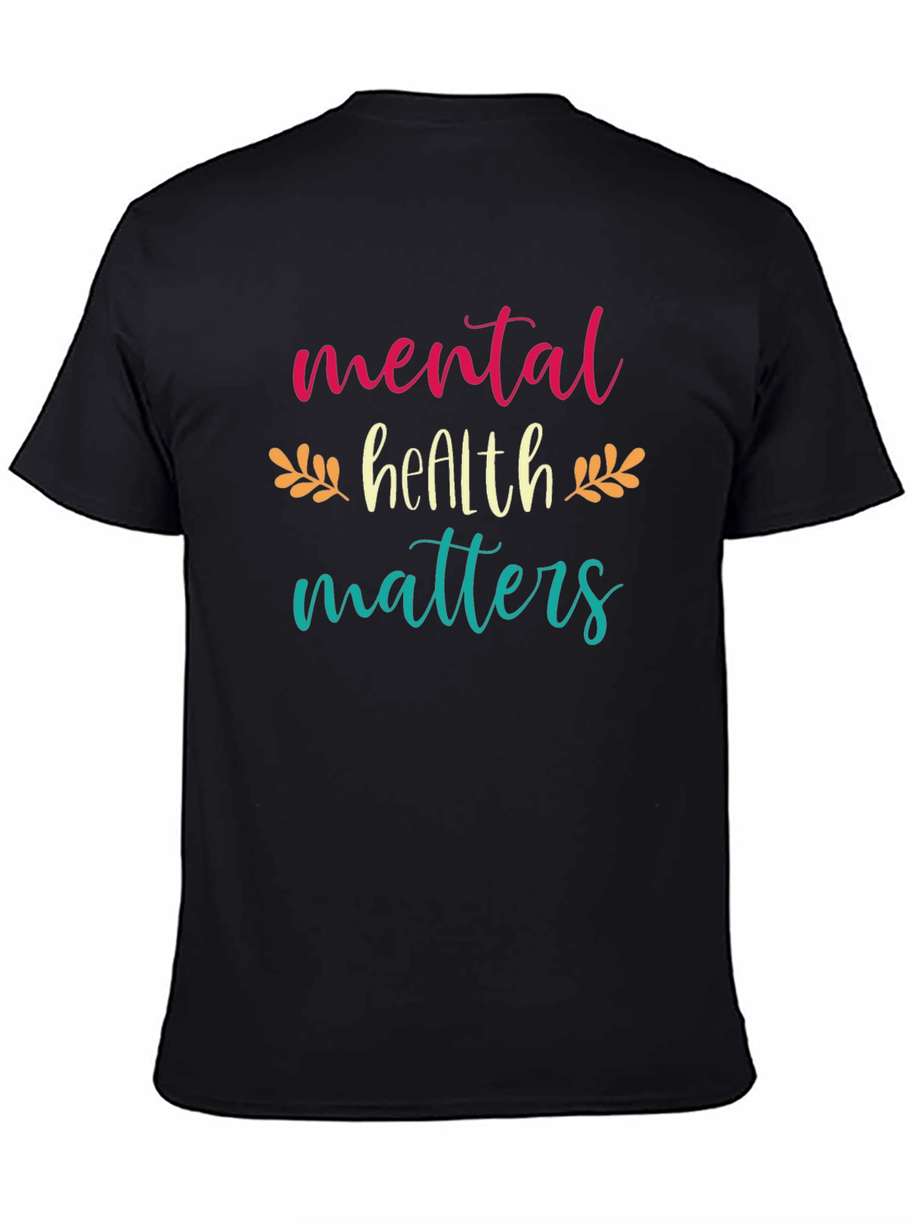 Mental Health Matters Graphic Tee - Black