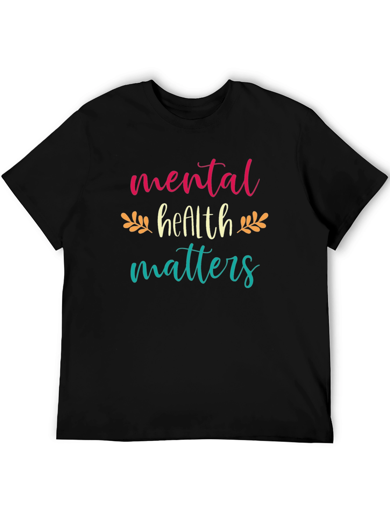 Mental Health Matters Graphic Tee - Black