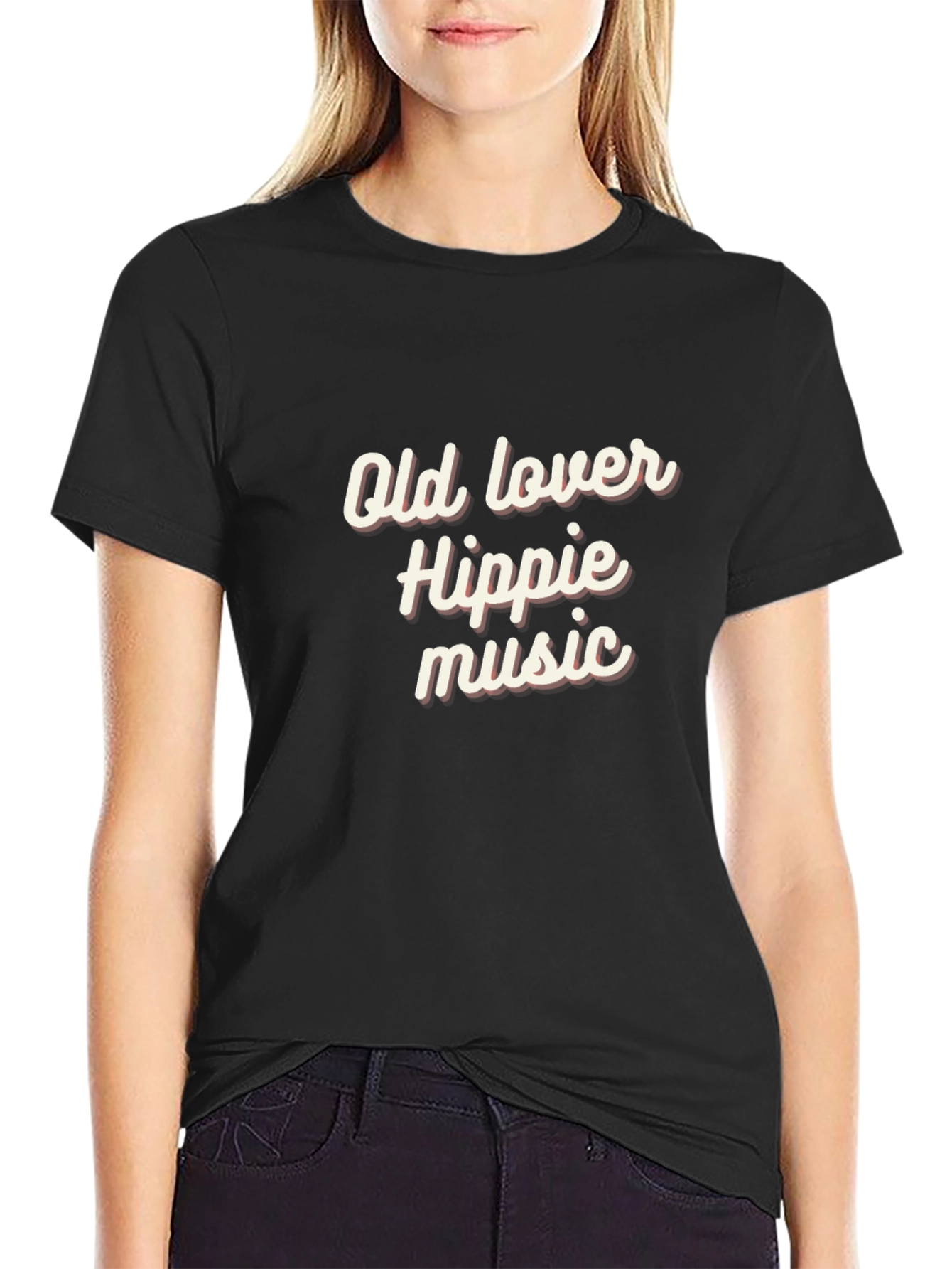 Old Lover Hippie Music Graphic T-Shirt