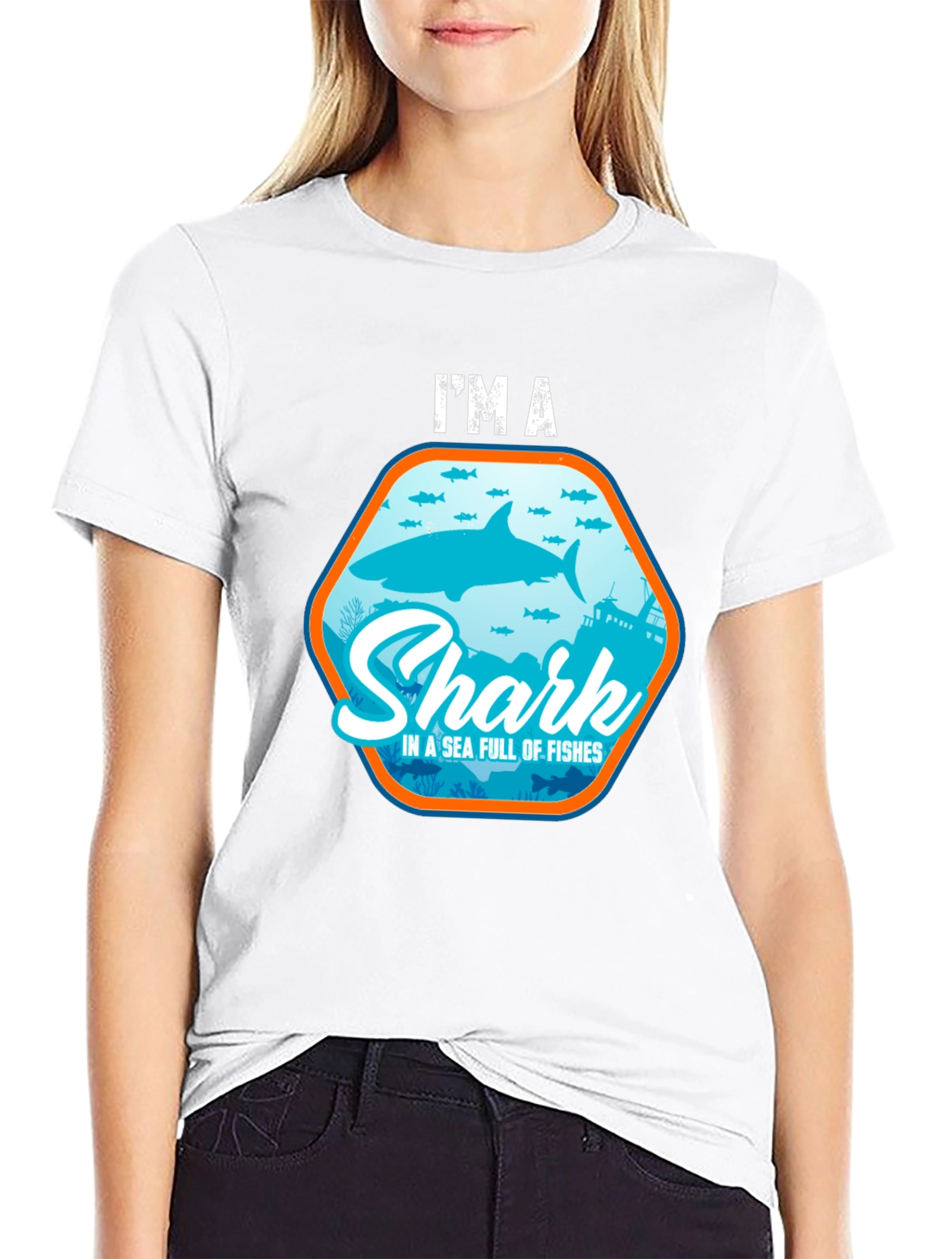 Im a Shark in a Sea of Fishes T-Shirt