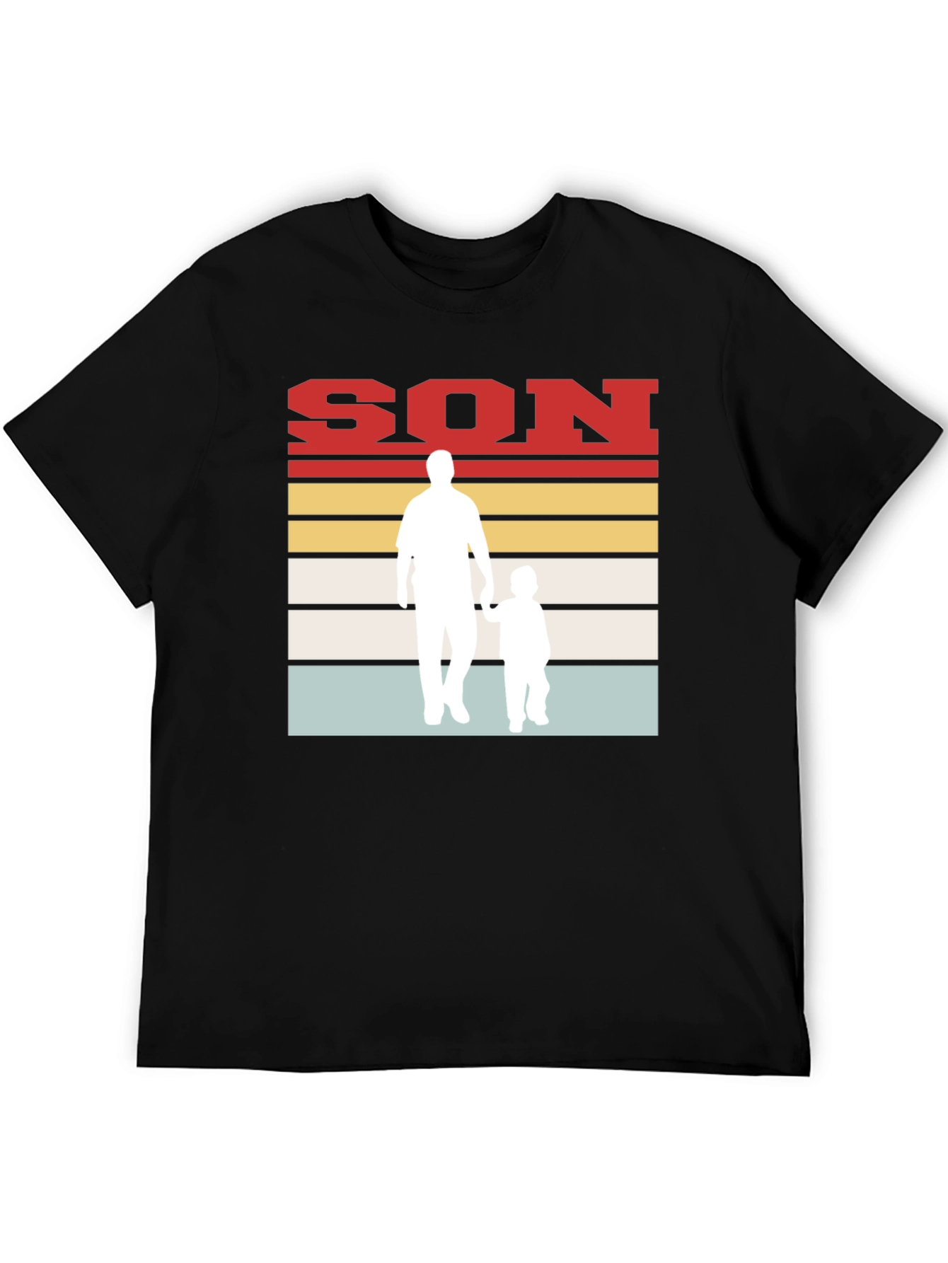 Father and Son Retro T-Shirt