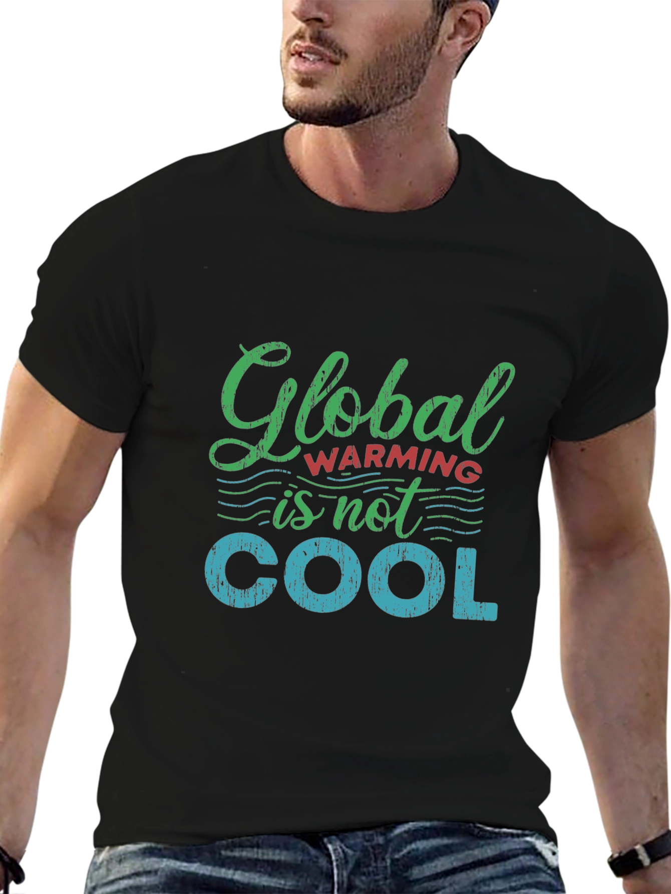 Global Warming is Not Cool Graphic Tee