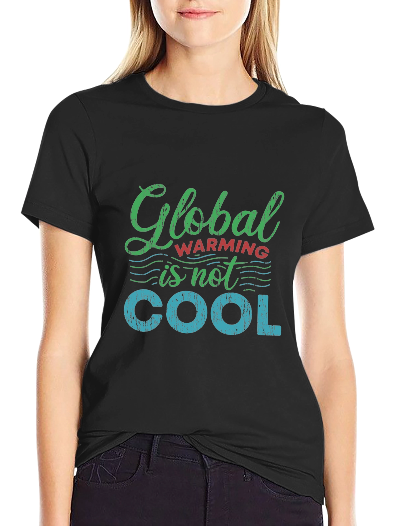 Global Warming is Not Cool Graphic Tee