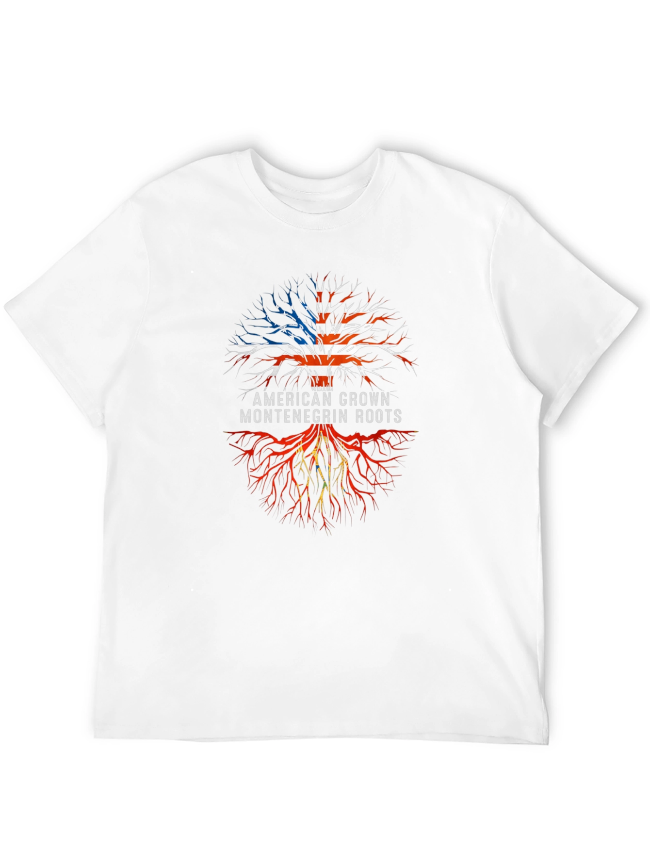 American Grown Montenegrin Roots T-Shirt