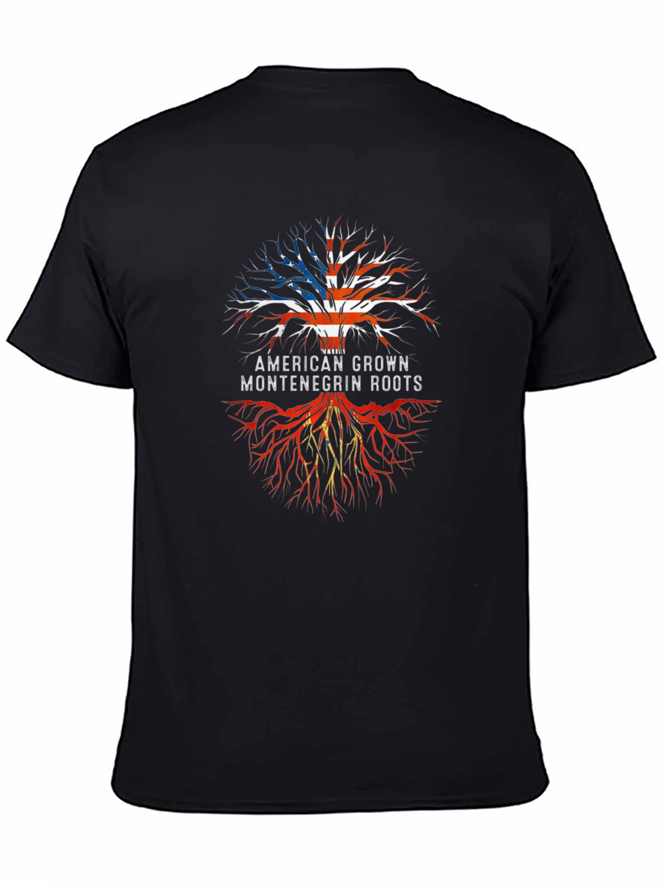 American Grown Montenegrin Roots T-Shirt