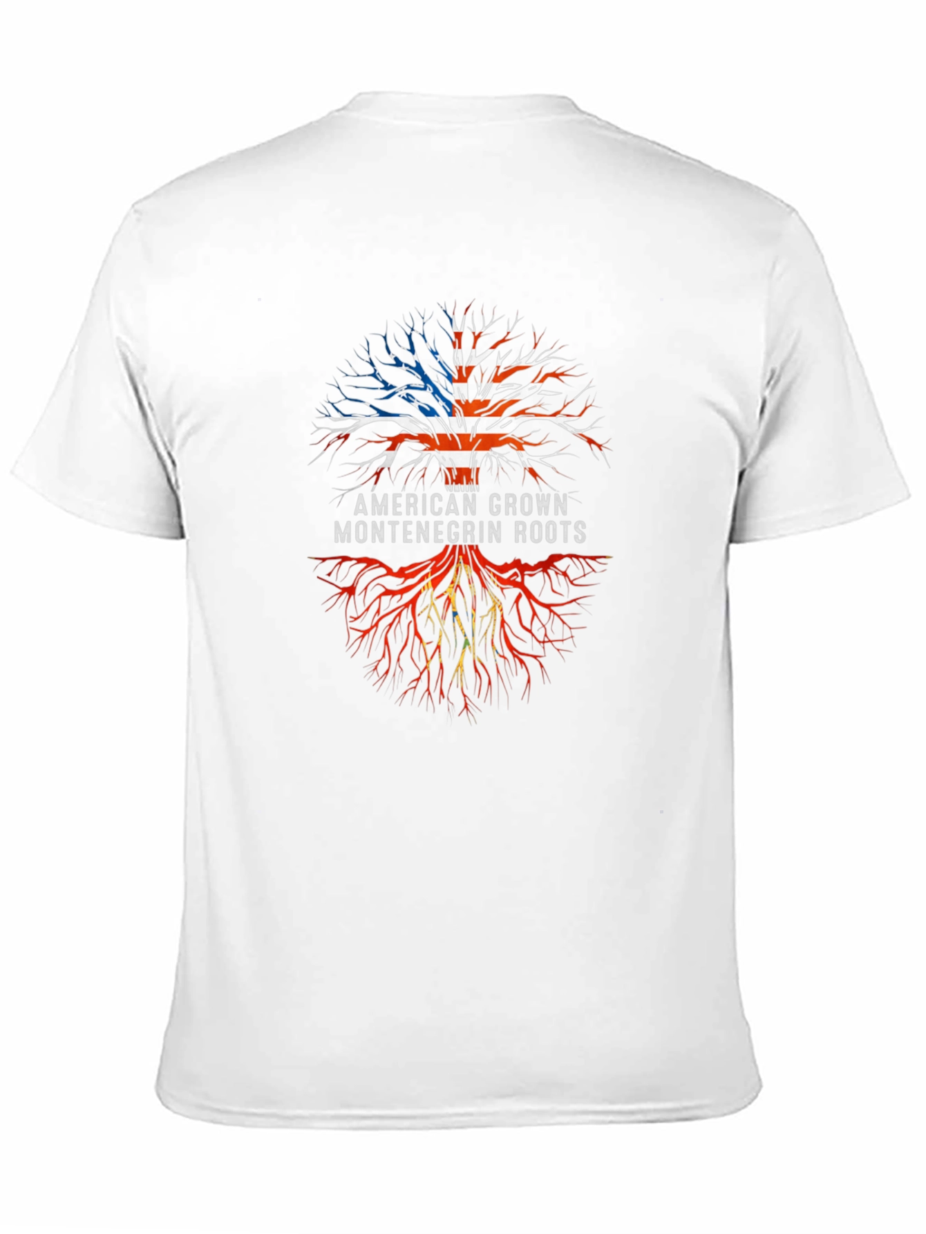 American Grown Montenegrin Roots T-Shirt