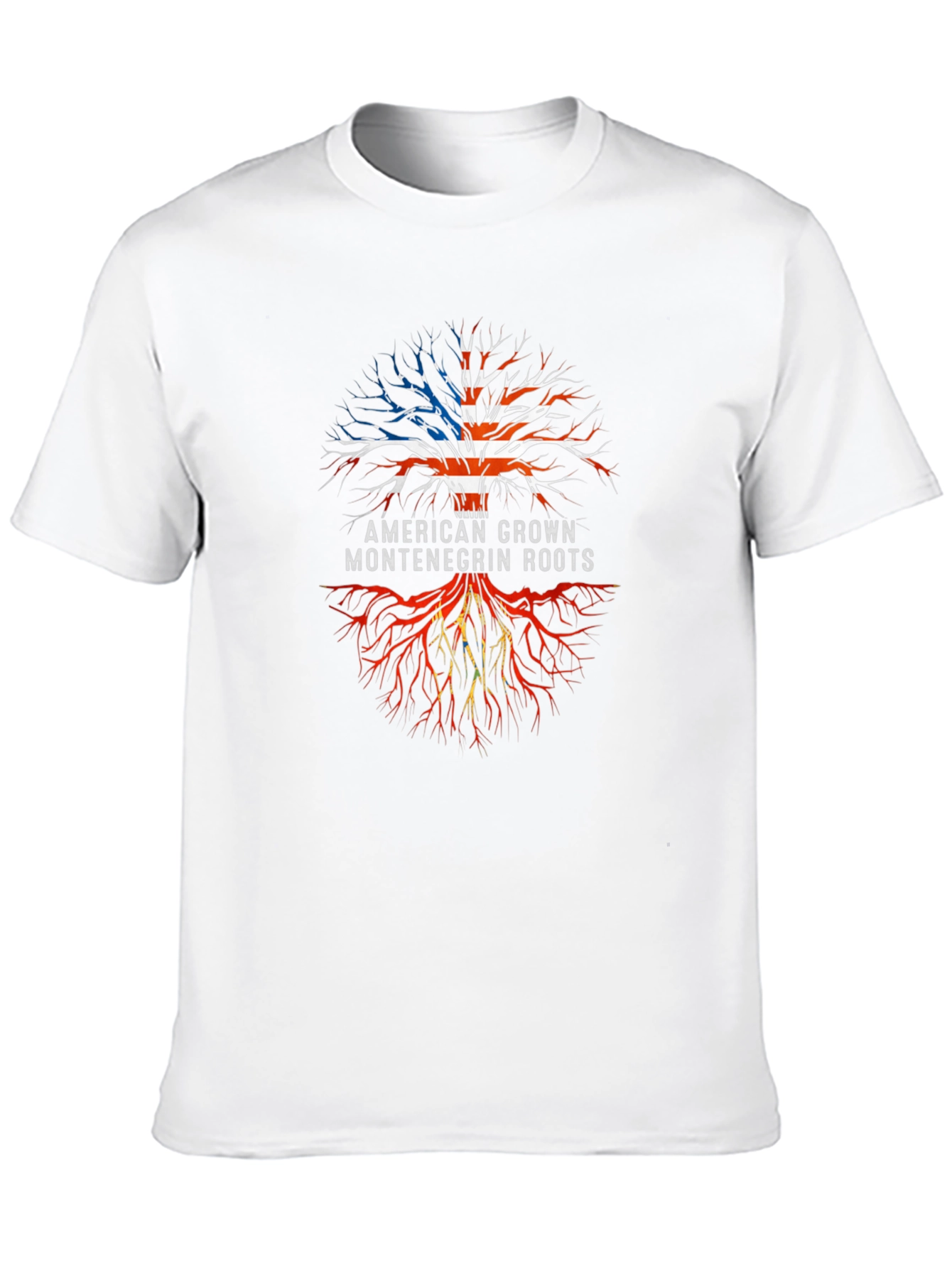 American Grown Montenegrin Roots T-Shirt