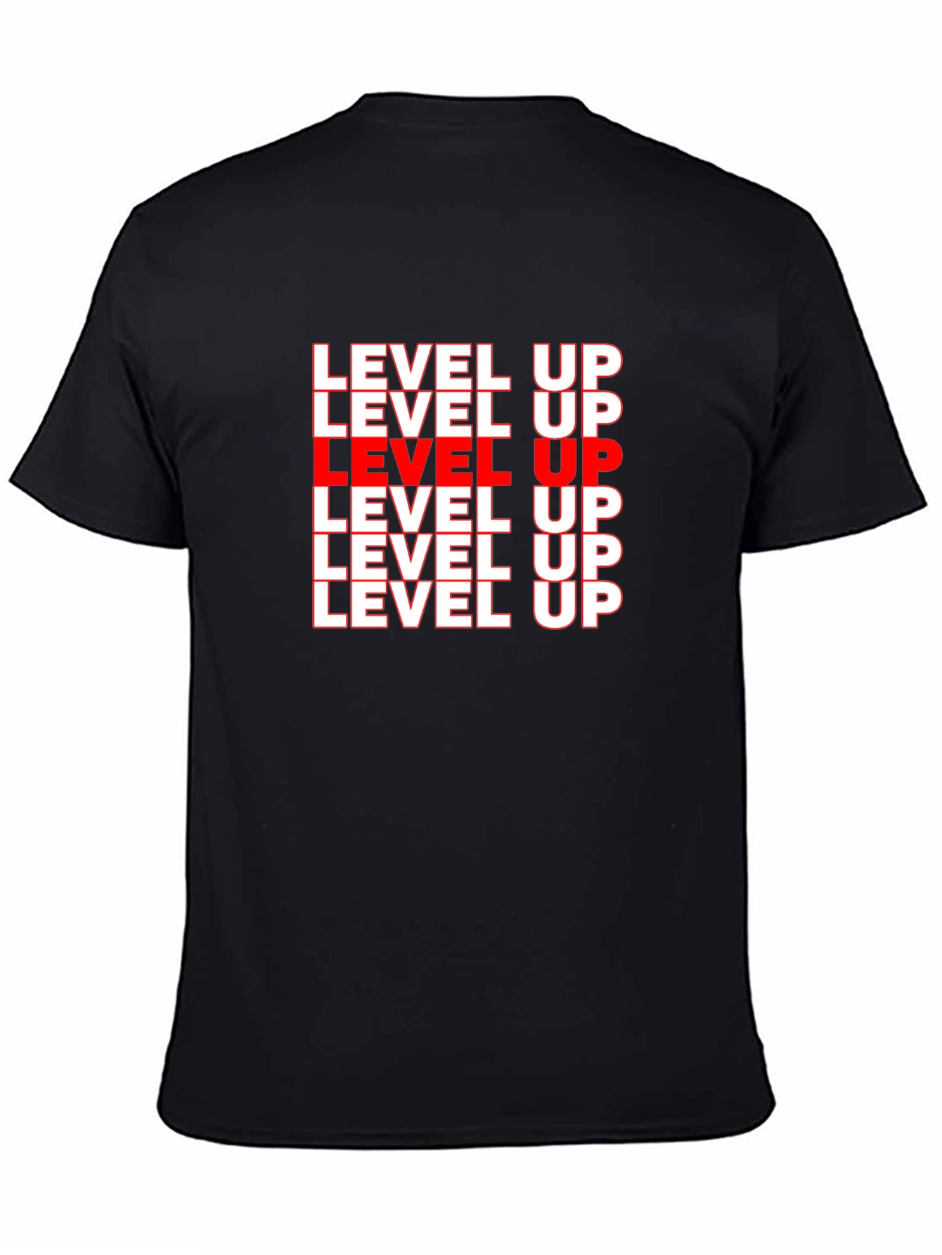 Level Up Graphic Tee - Black