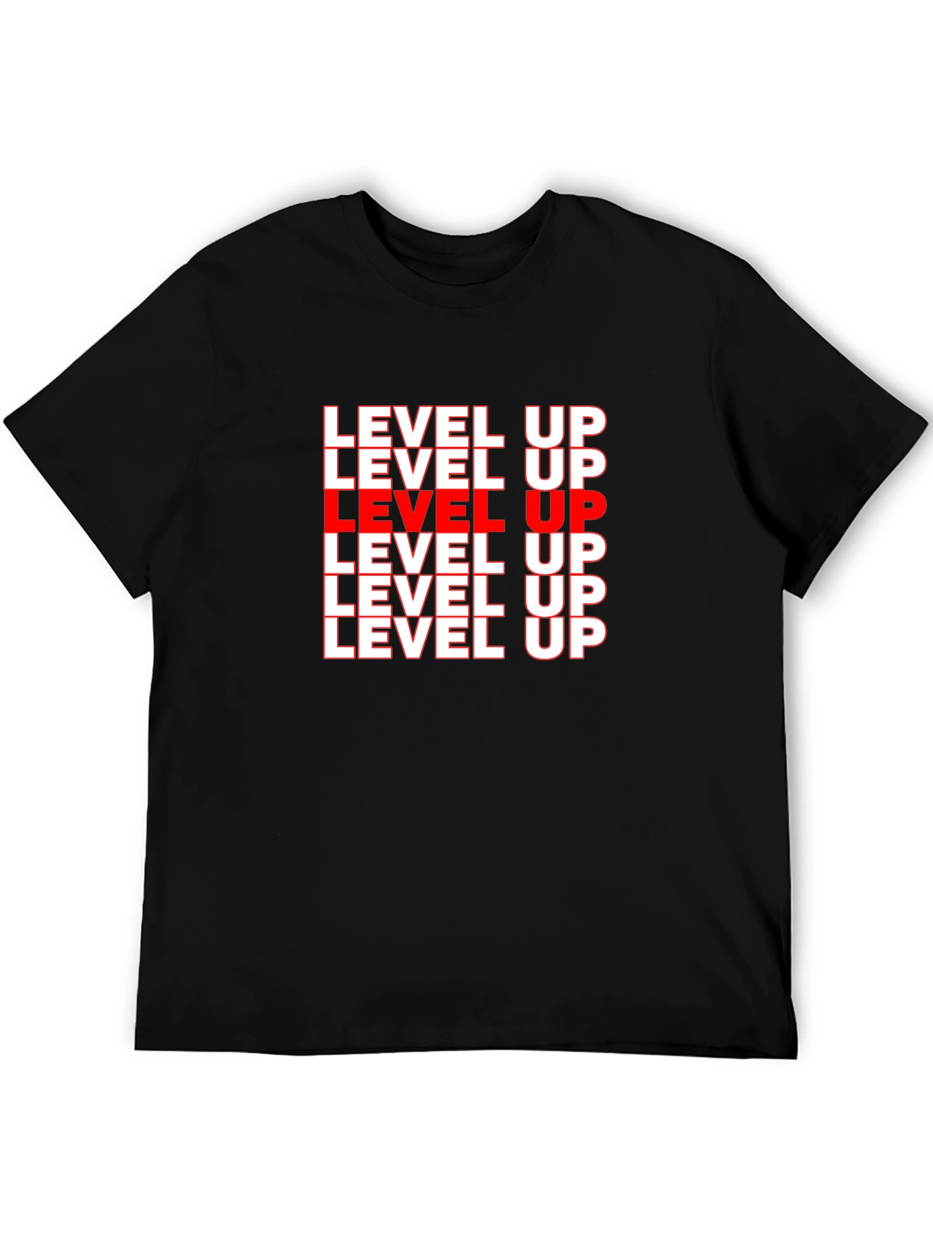 Level Up Graphic Tee - Black