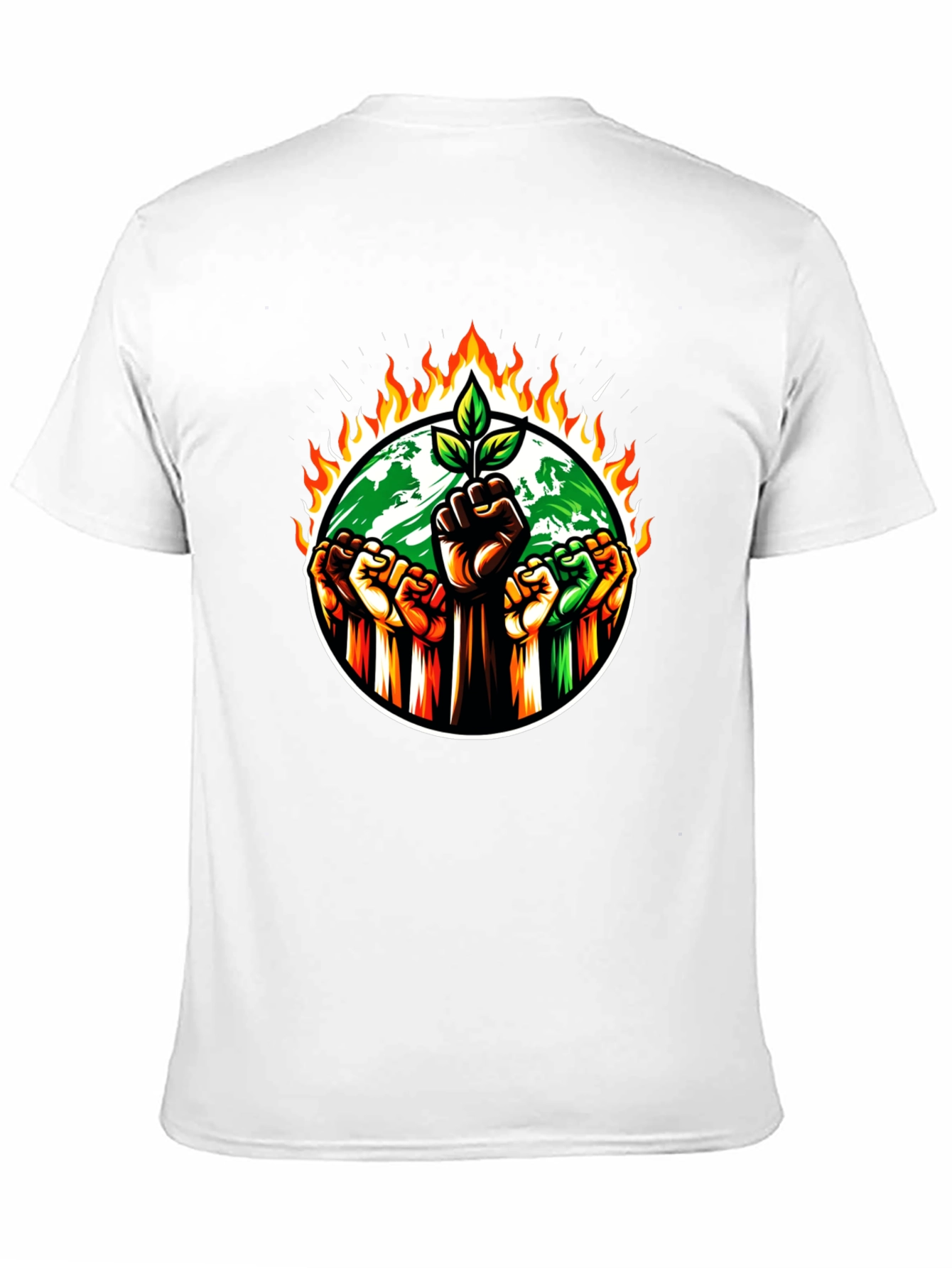 Eco Awareness Graphic T-Shirt - Save the Planet!