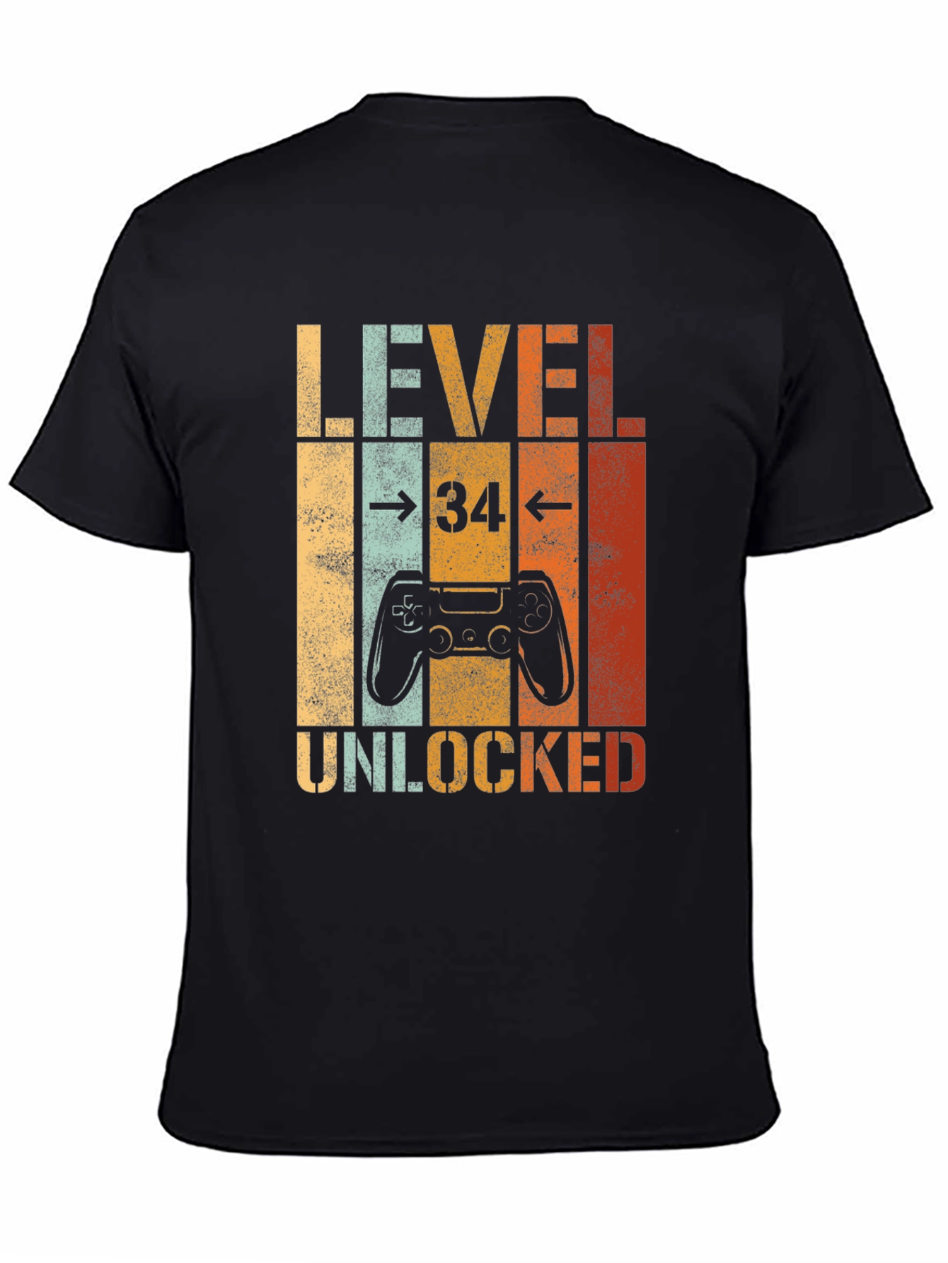 Level 34 Unlocked Gaming T-Shirt