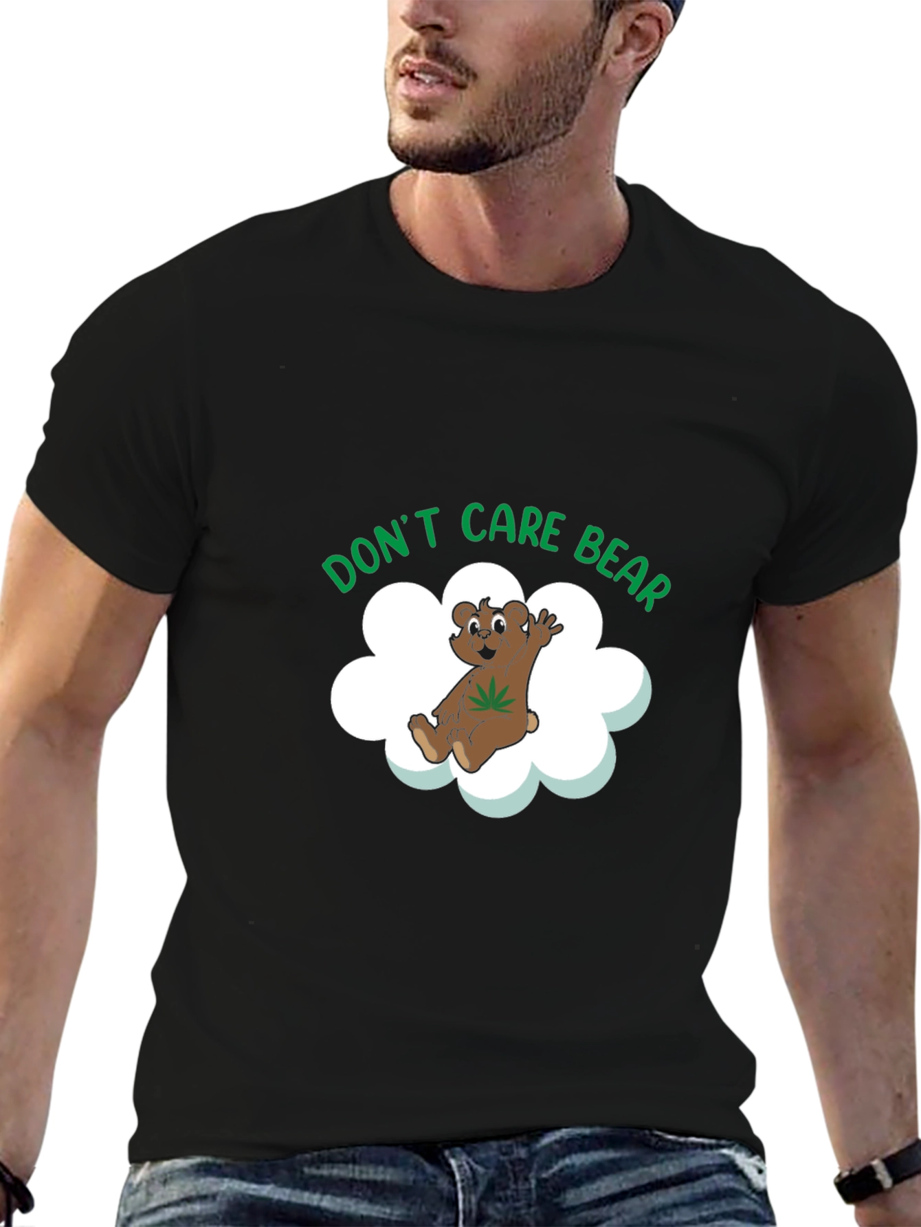 Dont Care Bear T-Shirt - Funny Graphic Tee