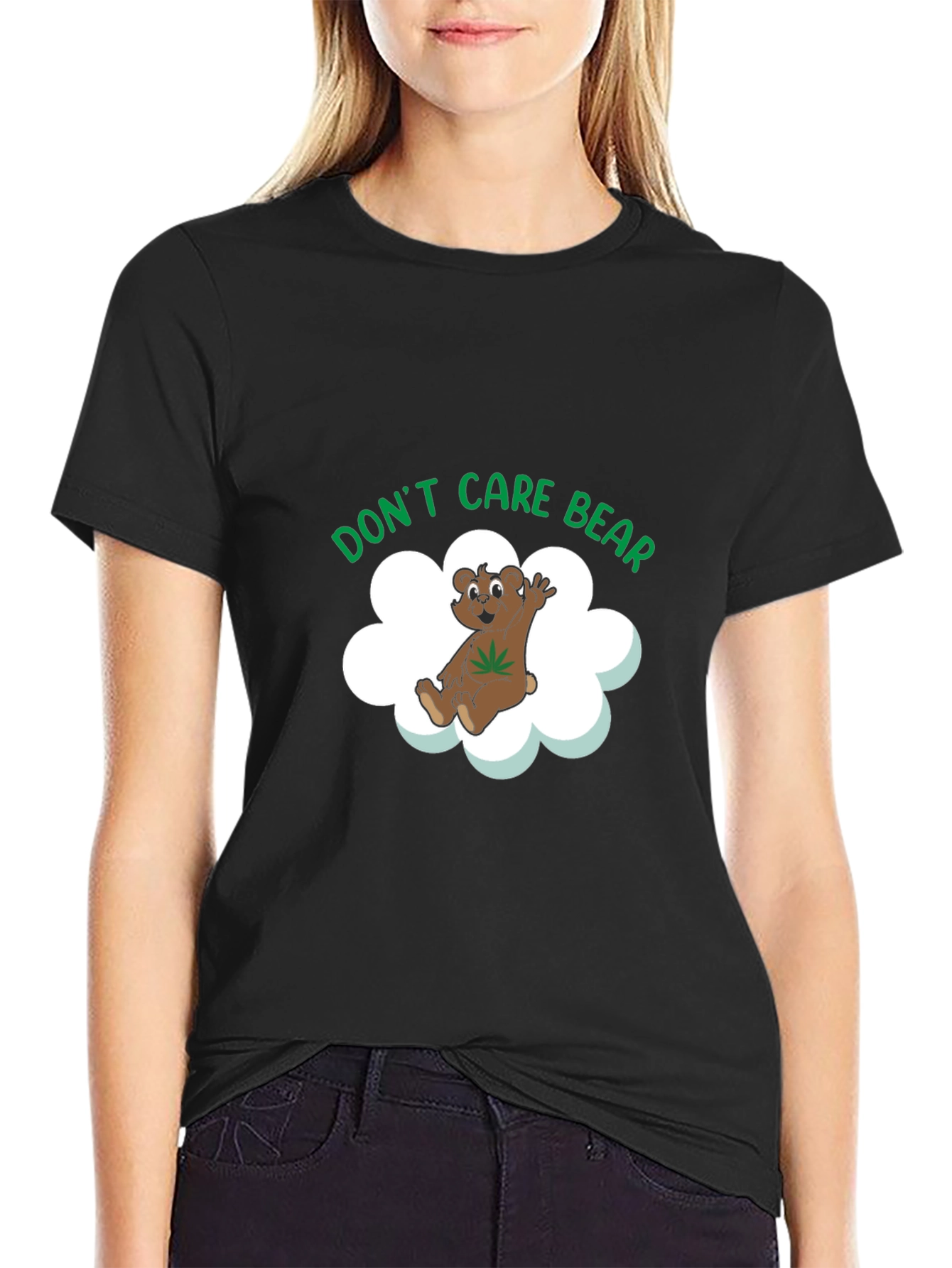 Dont Care Bear T-Shirt - Funny Graphic Tee