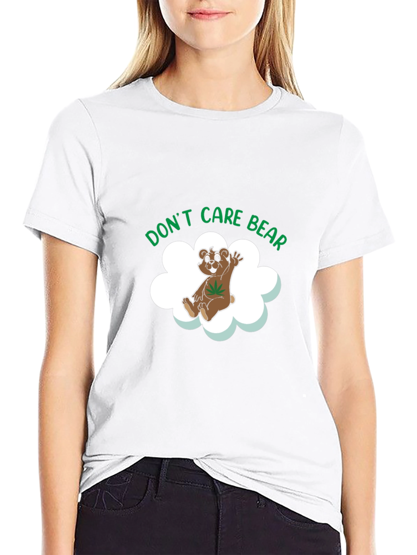 Dont Care Bear T-Shirt - Funny Graphic Tee