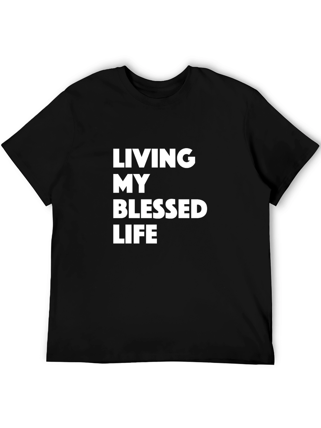 Blessed Life Black T-Shirt