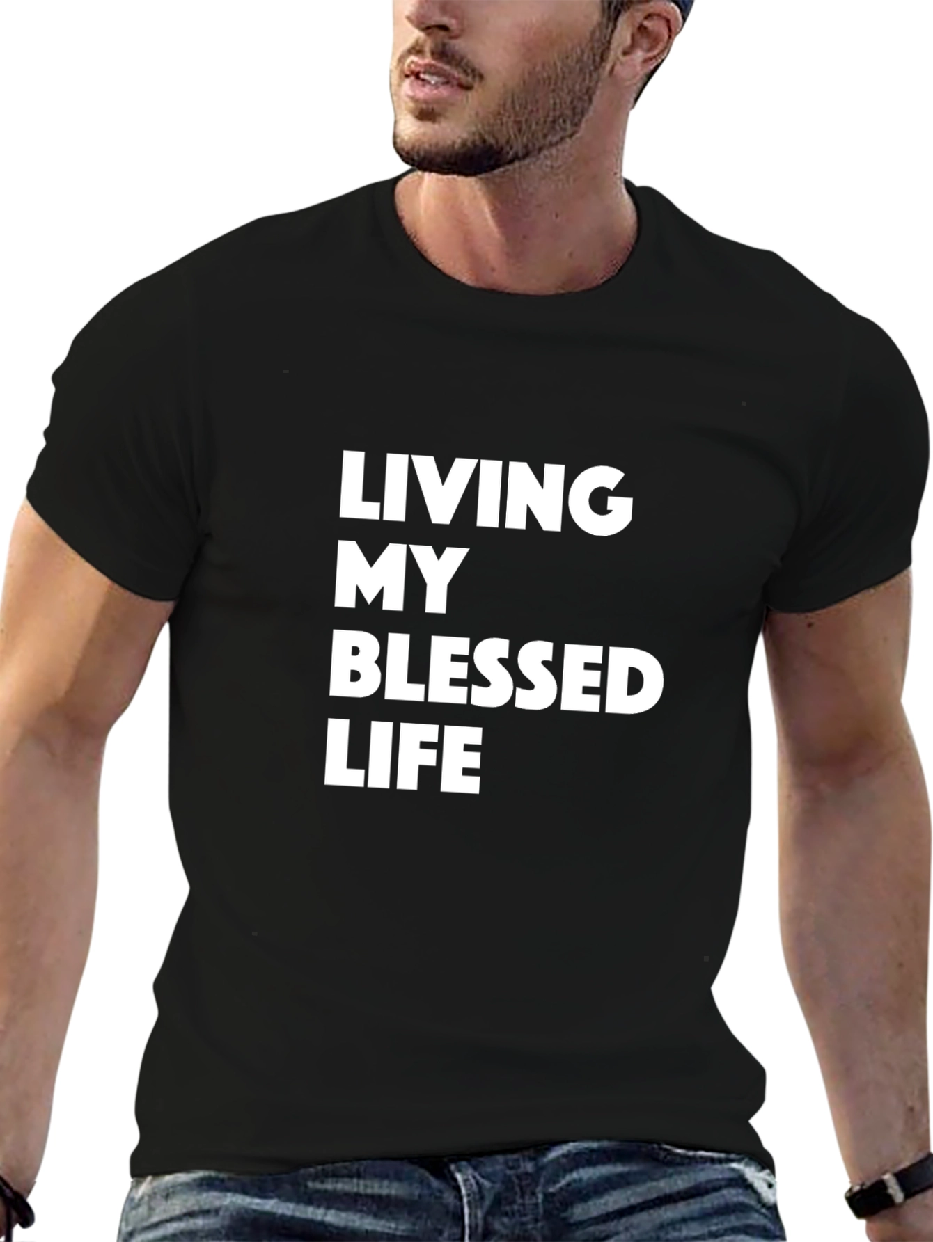 Blessed Life Black T-Shirt