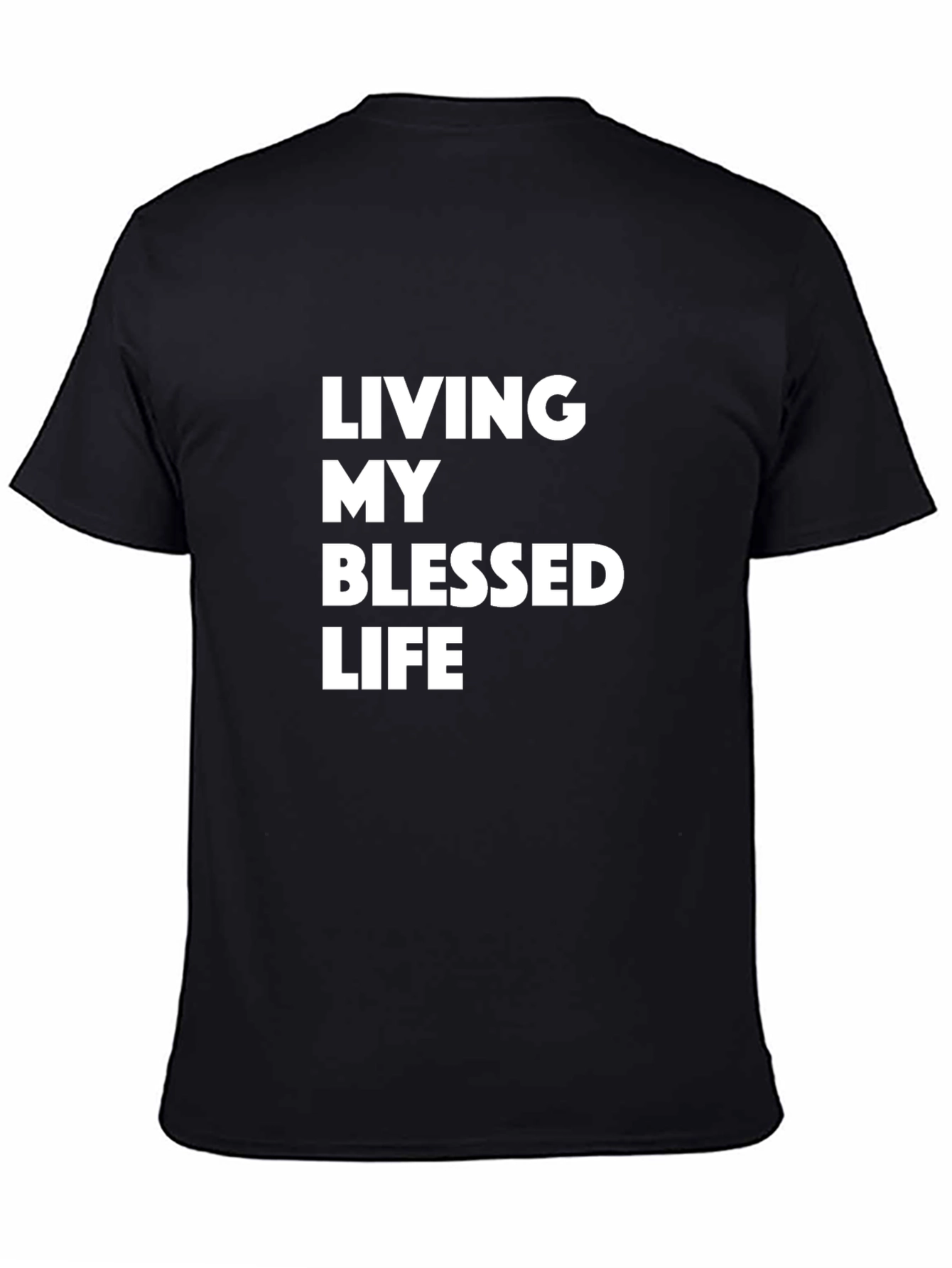 Blessed Life Black T-Shirt