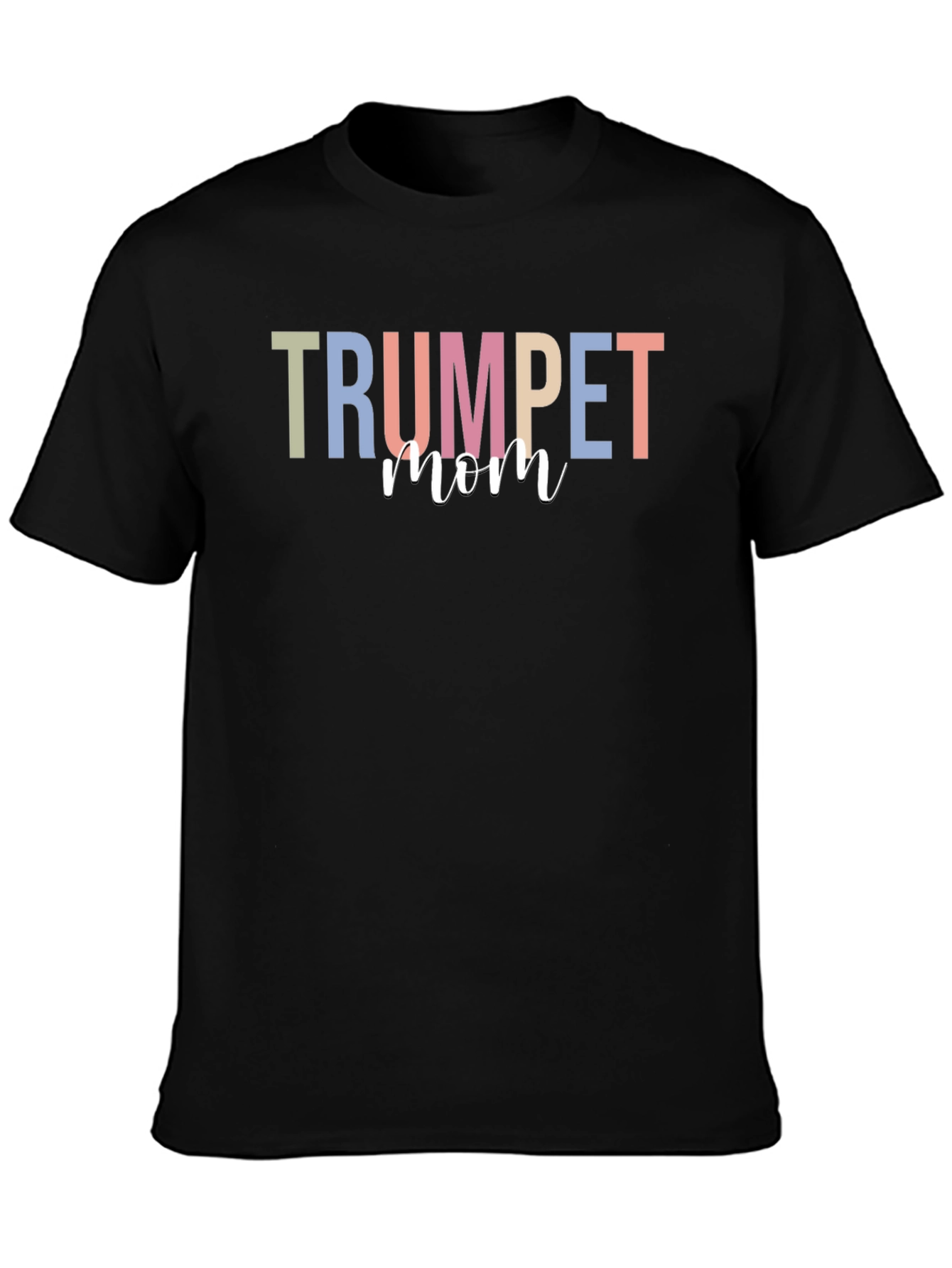 Trumpet Mom Graphic T-Shirt - Band Parent Pride