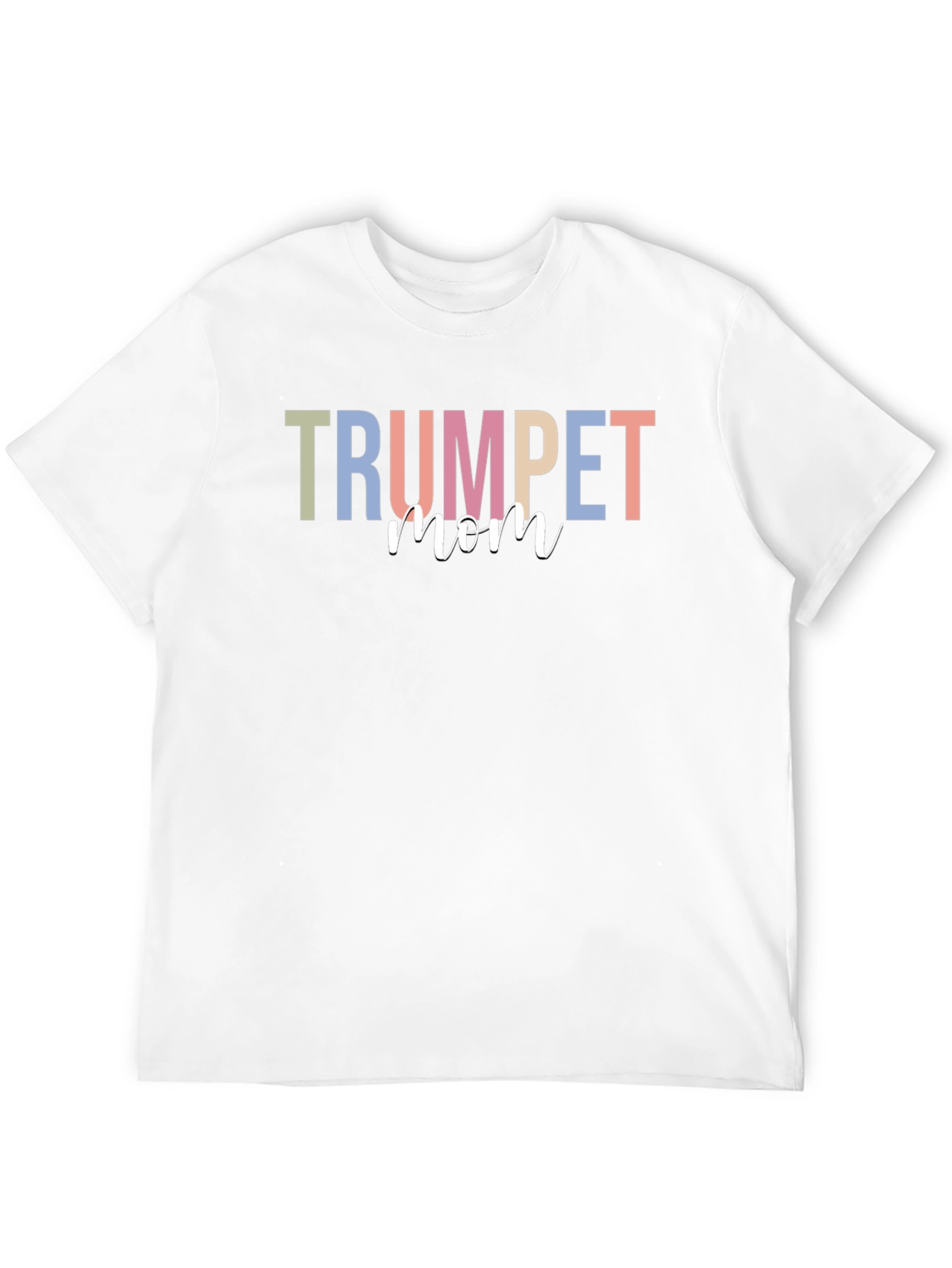 Trumpet Mom Graphic T-Shirt - Band Parent Pride