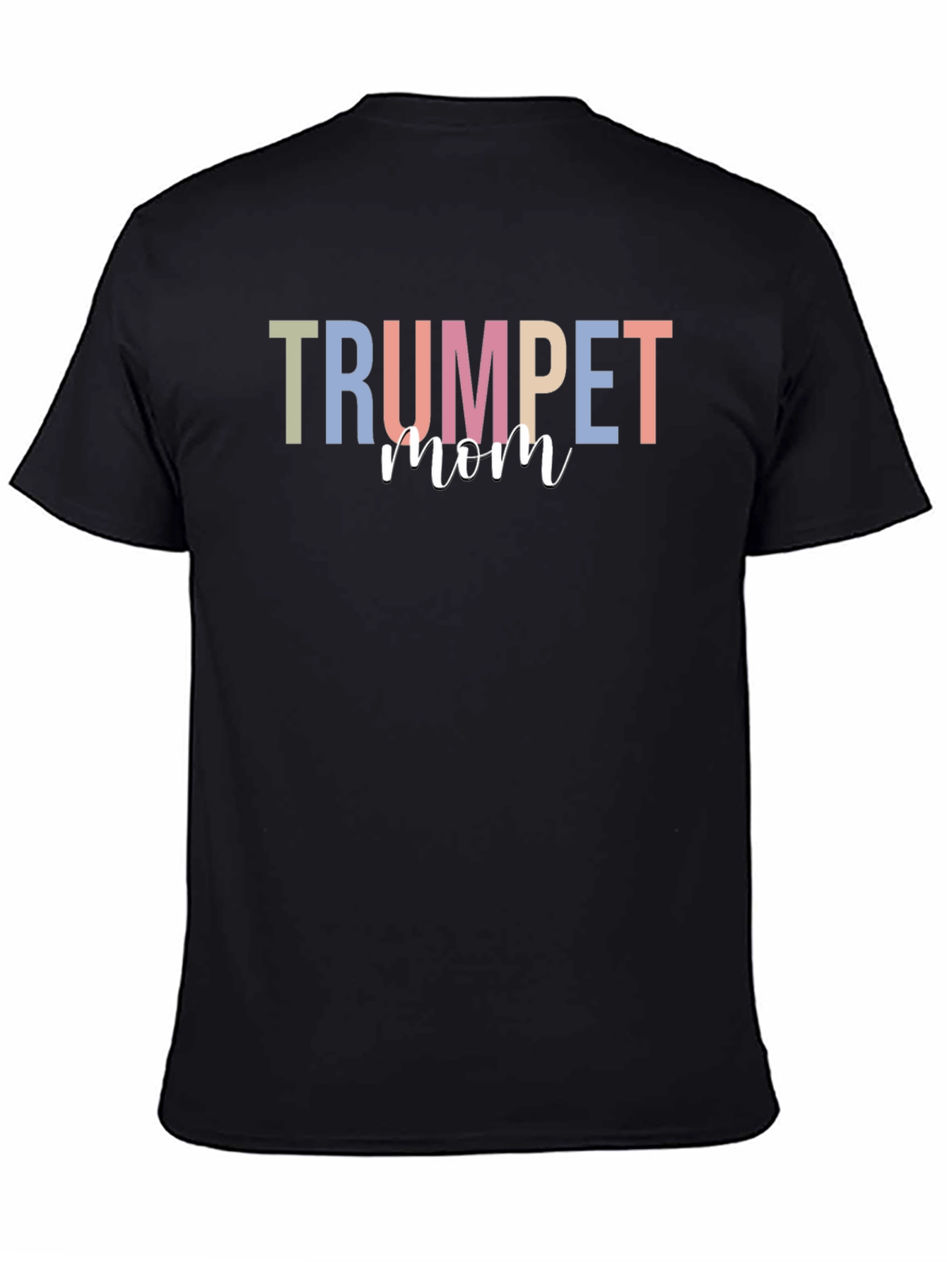 Trumpet Mom Graphic T-Shirt - Band Parent Pride