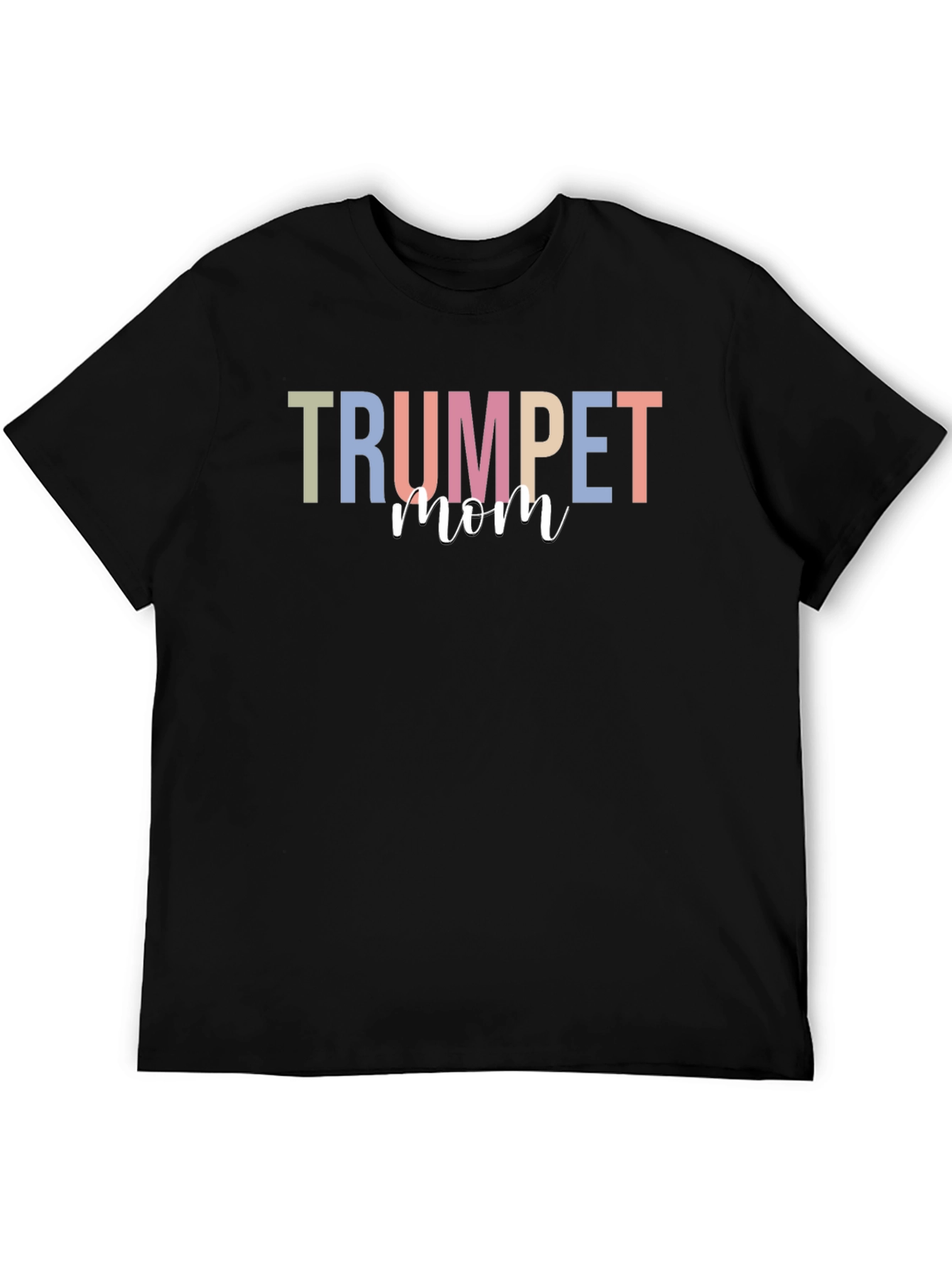 Trumpet Mom Graphic T-Shirt - Band Parent Pride