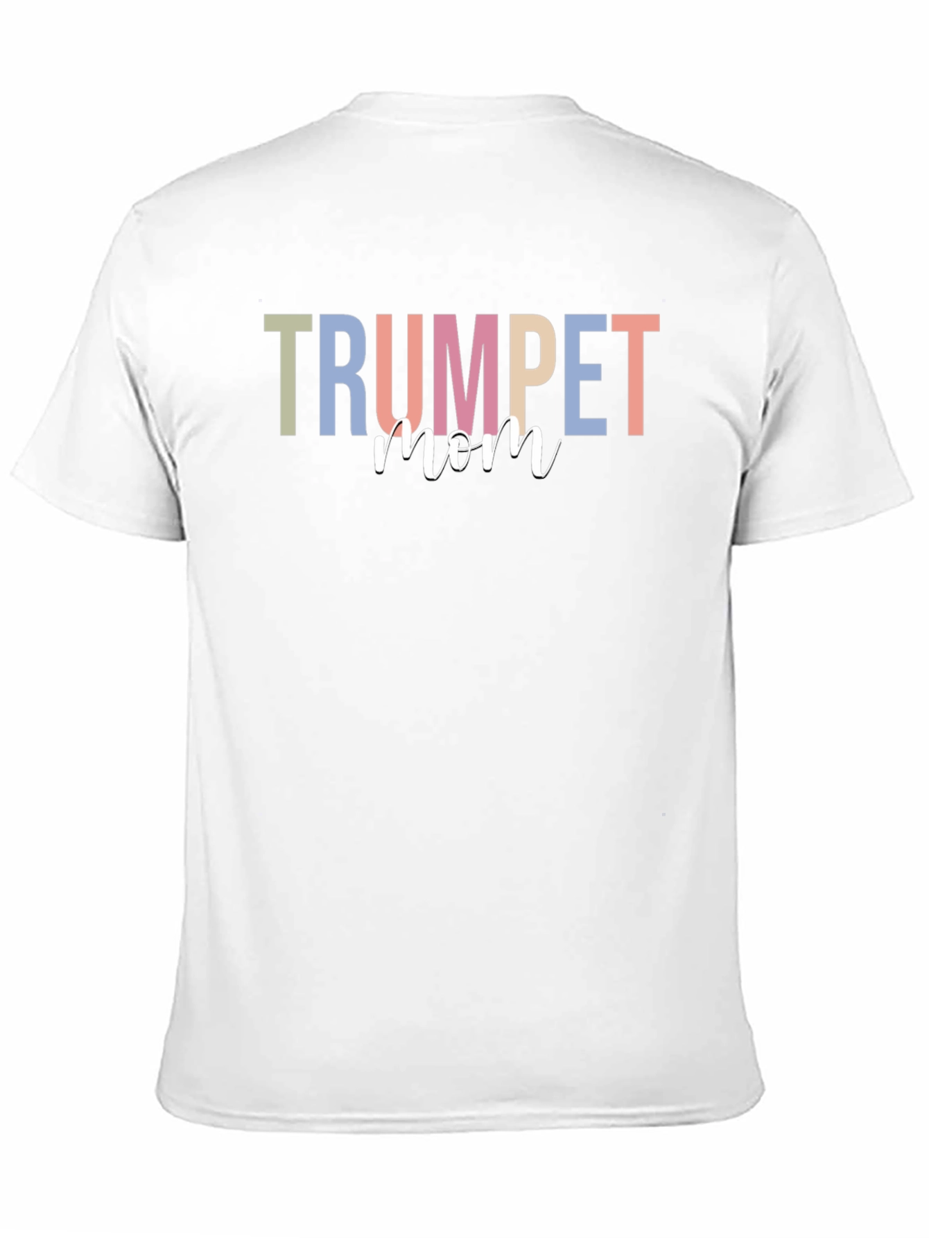 Trumpet Mom Graphic T-Shirt - Band Parent Pride