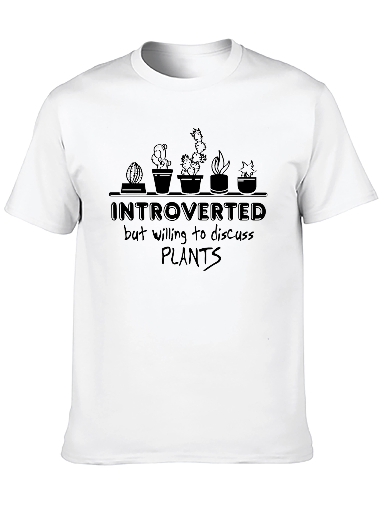 Introverted Plant Lover Graphic Tee