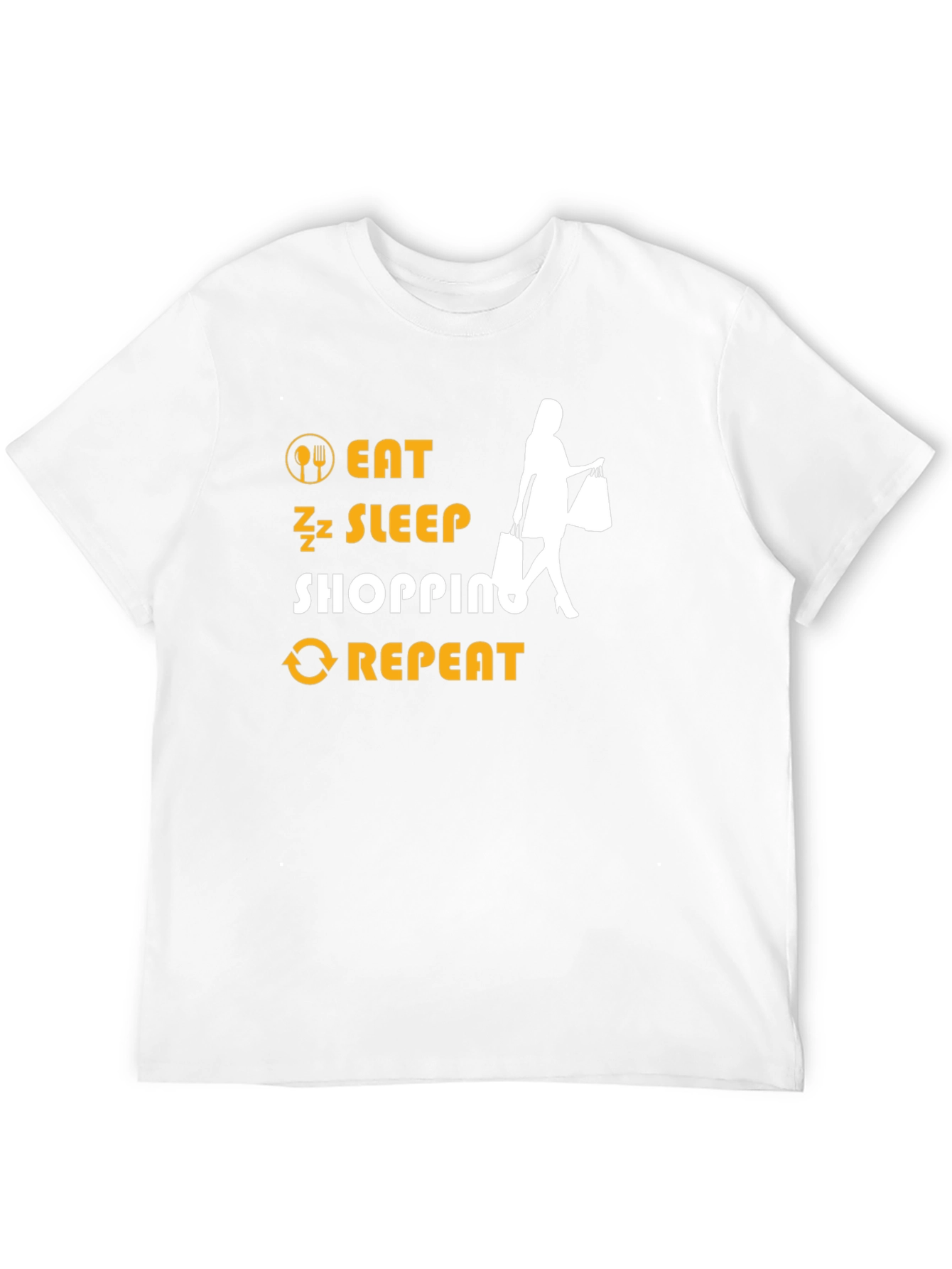 Eat Sleep Shopping Repeat T-Shirt