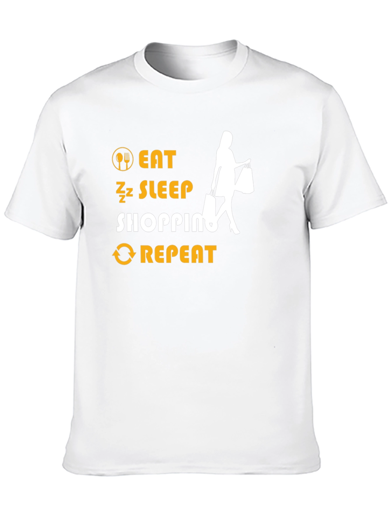 Eat Sleep Shopping Repeat T-Shirt